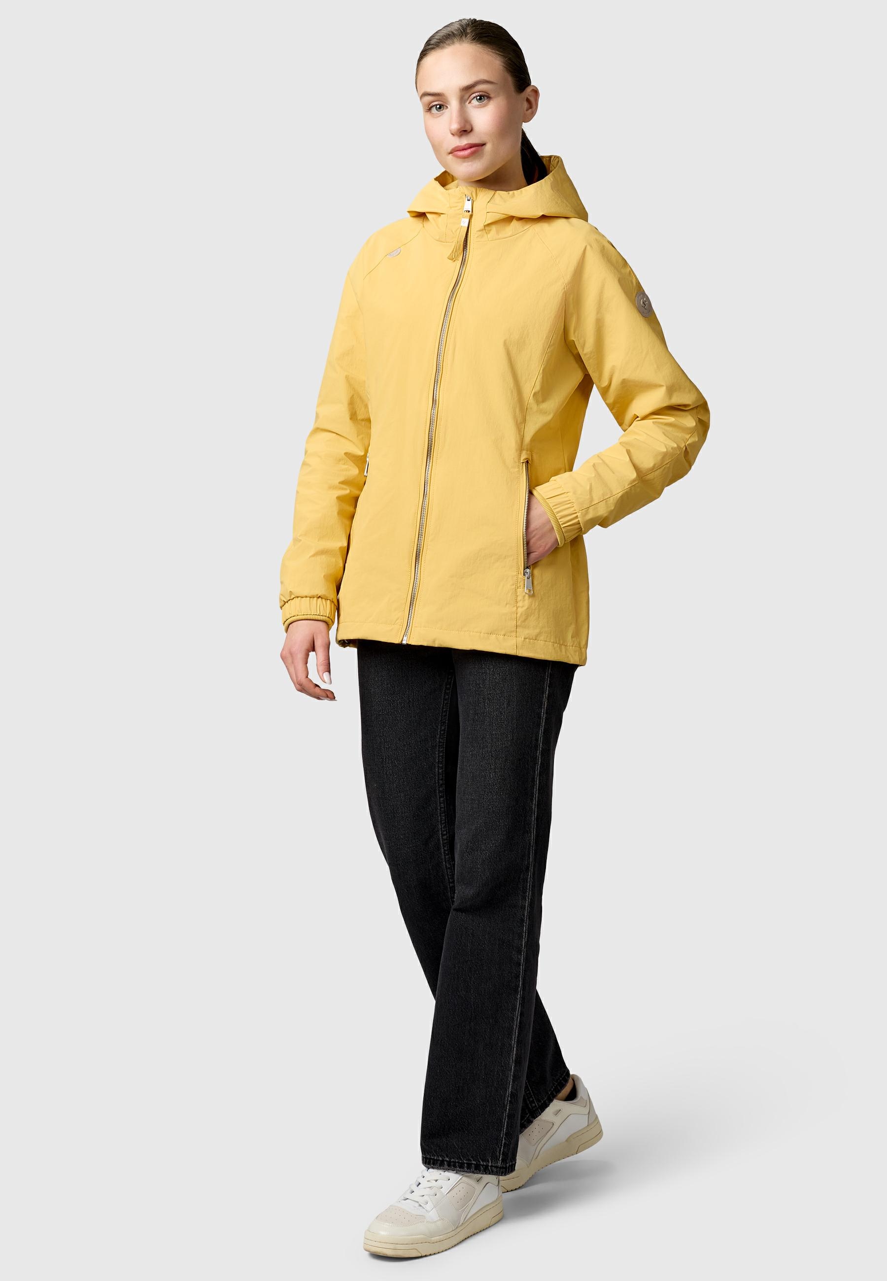 Ragwear Funktionsjacke »Funktionsjacke Dizzea« mit Kapuze Wasserdichte und atmungsaktive Übergangsjacke