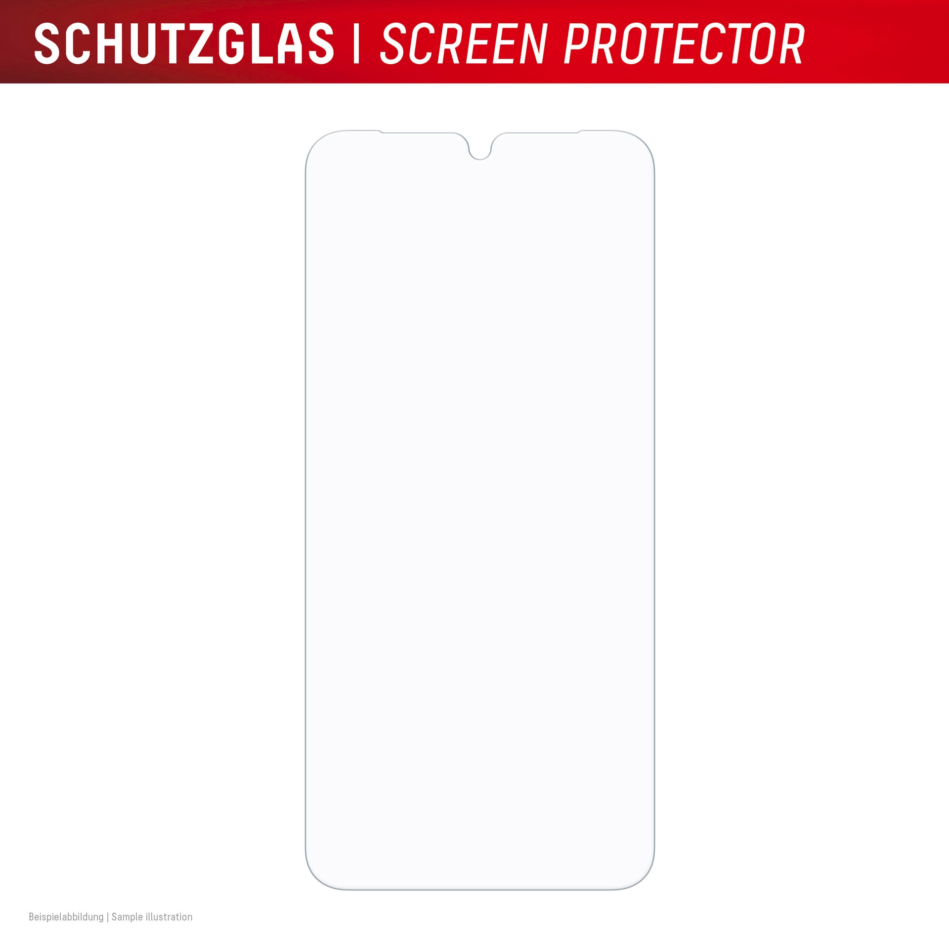 Displex Displayschutzglas »Real Glass Screen Protector« für Samsung Galaxy A16 5G;Samsung Galaxy A17 Displayschutzfolie, Schutzfolie, Bildschirmschutz, kratz- & stoßfest