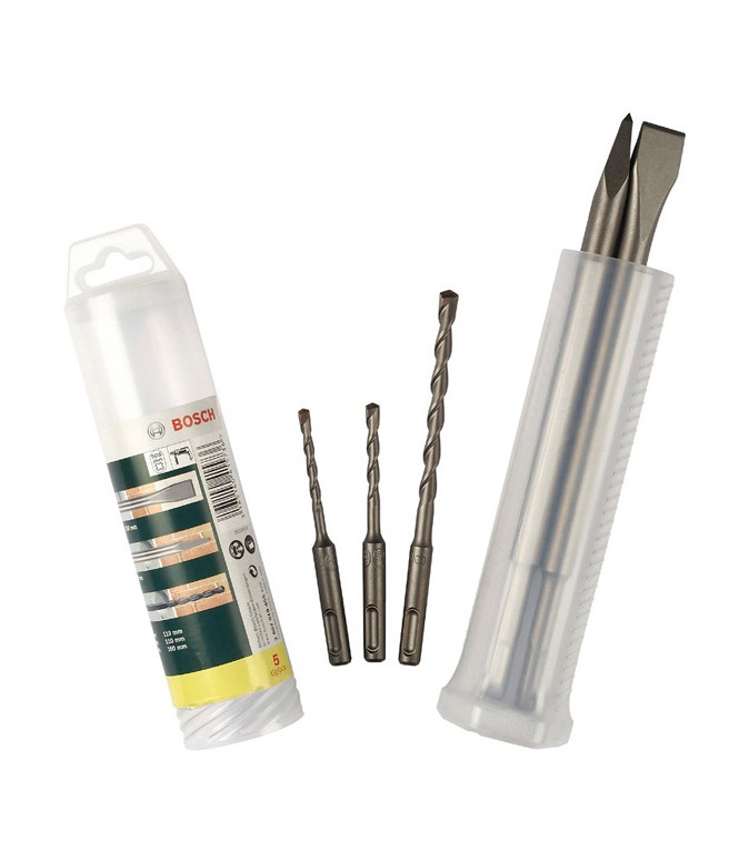 BOSCH Bohr-Meißel-Set »SDS-plus«, (5 tlg.)