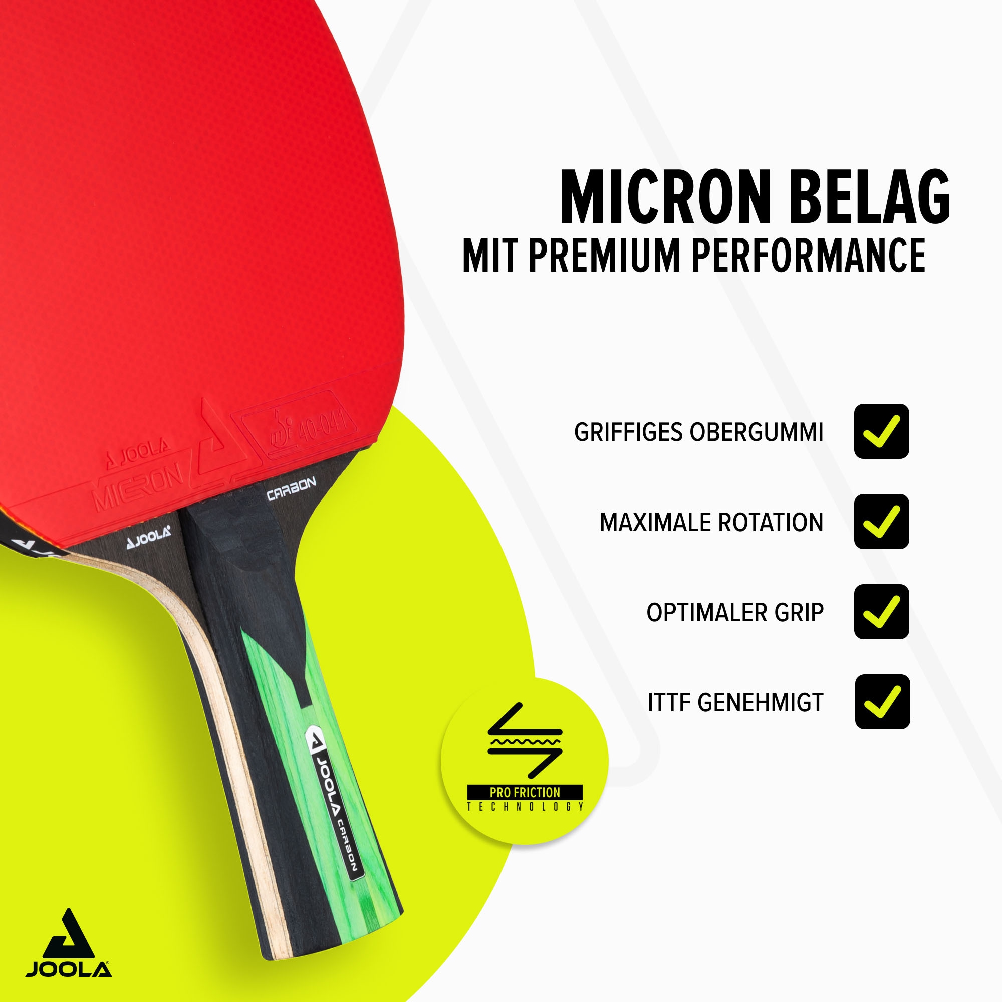 Joola Tischtennisschläger »Mega Carbon«