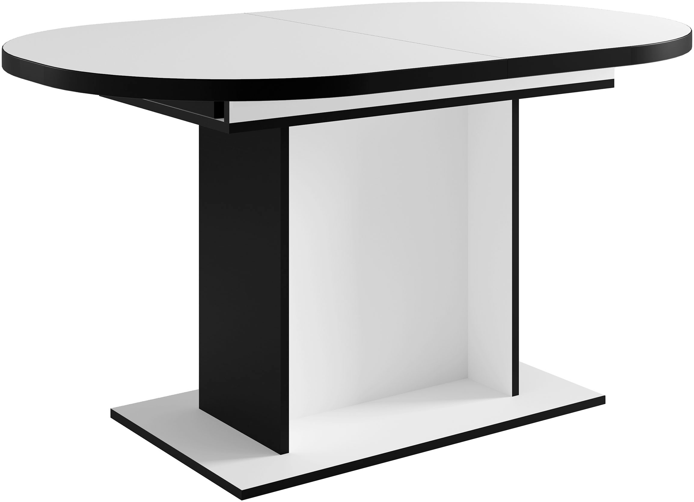 Home affaire Essgruppe »Basel, Tischgruppe mit Ausziehtisch«, (Set, 5 tlg.), BESTSELLER, Sitzgruppe, Tisch, Stühle, ovale Tischplatte, Säulentisch
