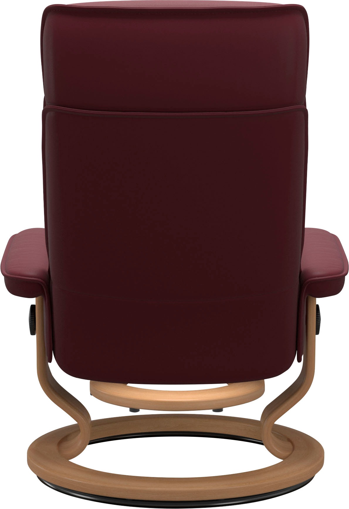 Stressless® Relaxsessel »Admiral«, (Set, Relaxsessel inkl. Hocker), mit Classic Base, Größe M & L, Gestell Eiche