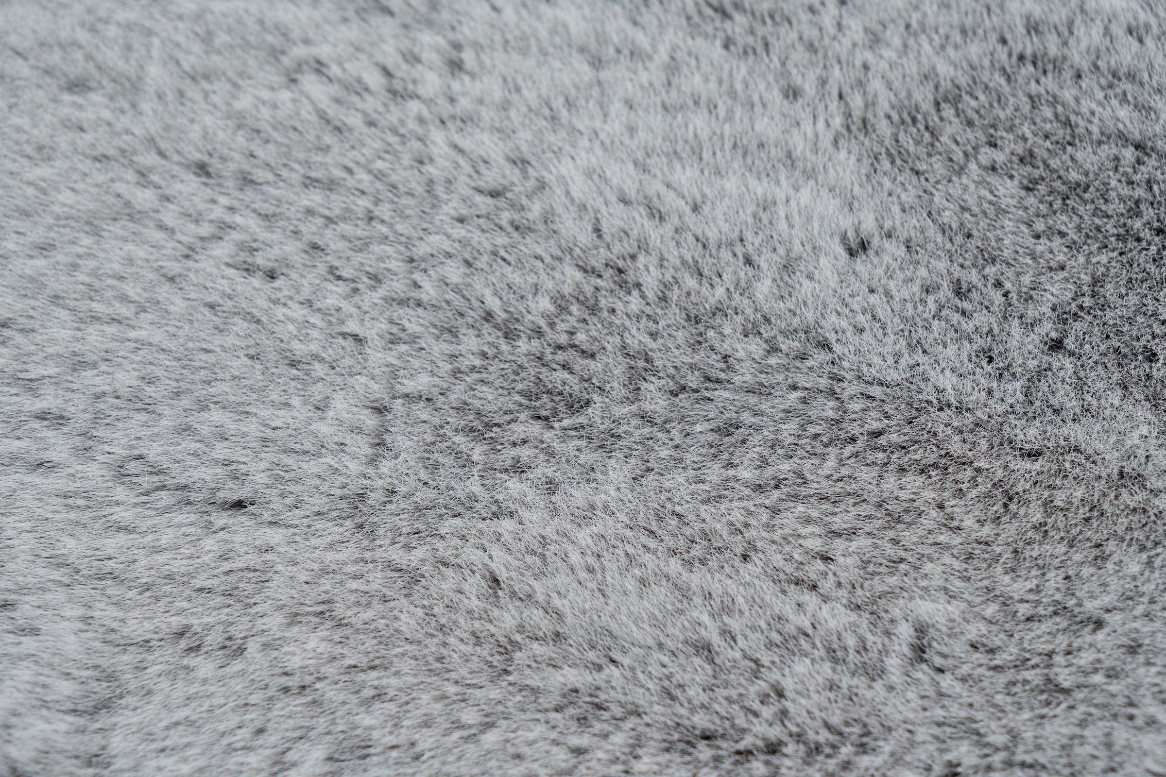 Obsession Fellteppich »Infinity 201« fellförmig 40 mm Höhe Kunstfell, Uni Farben, Kaninchenfell Haptik, supersoft