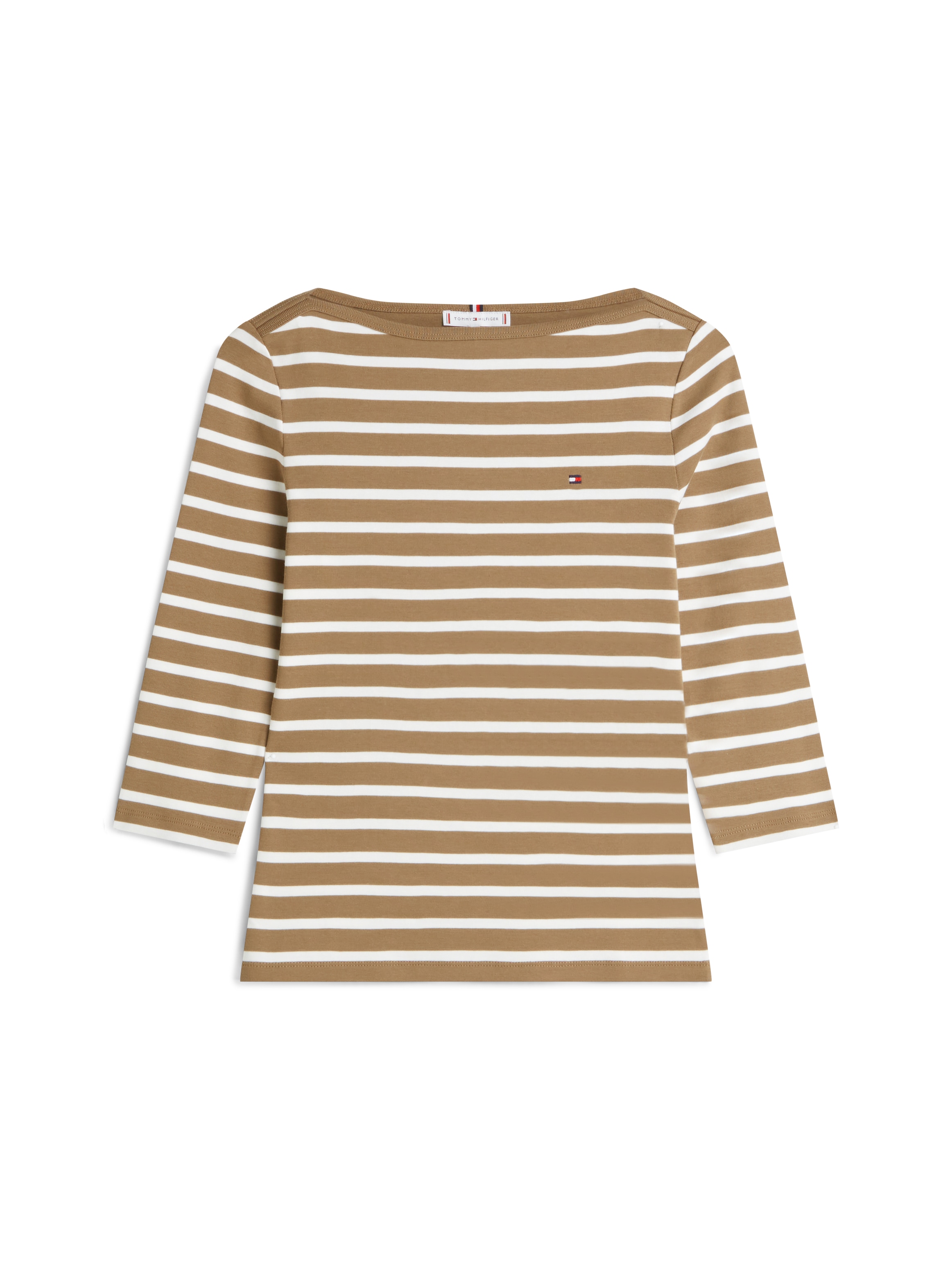 Tommy Hilfiger 3/4-Arm-Shirt »NEW CODY BOAT-NECK« Baumwolle, U-Boot-Ausschnitt, Slim Fit