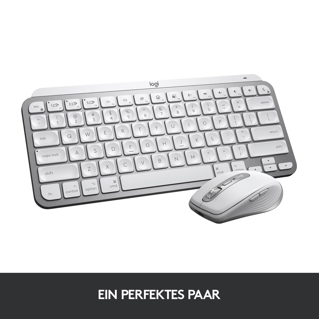 Logitech Wireless-Tastatur »MX Keys Mini For Mac«, (Fn-Tasten-Multimedia-Tasten)