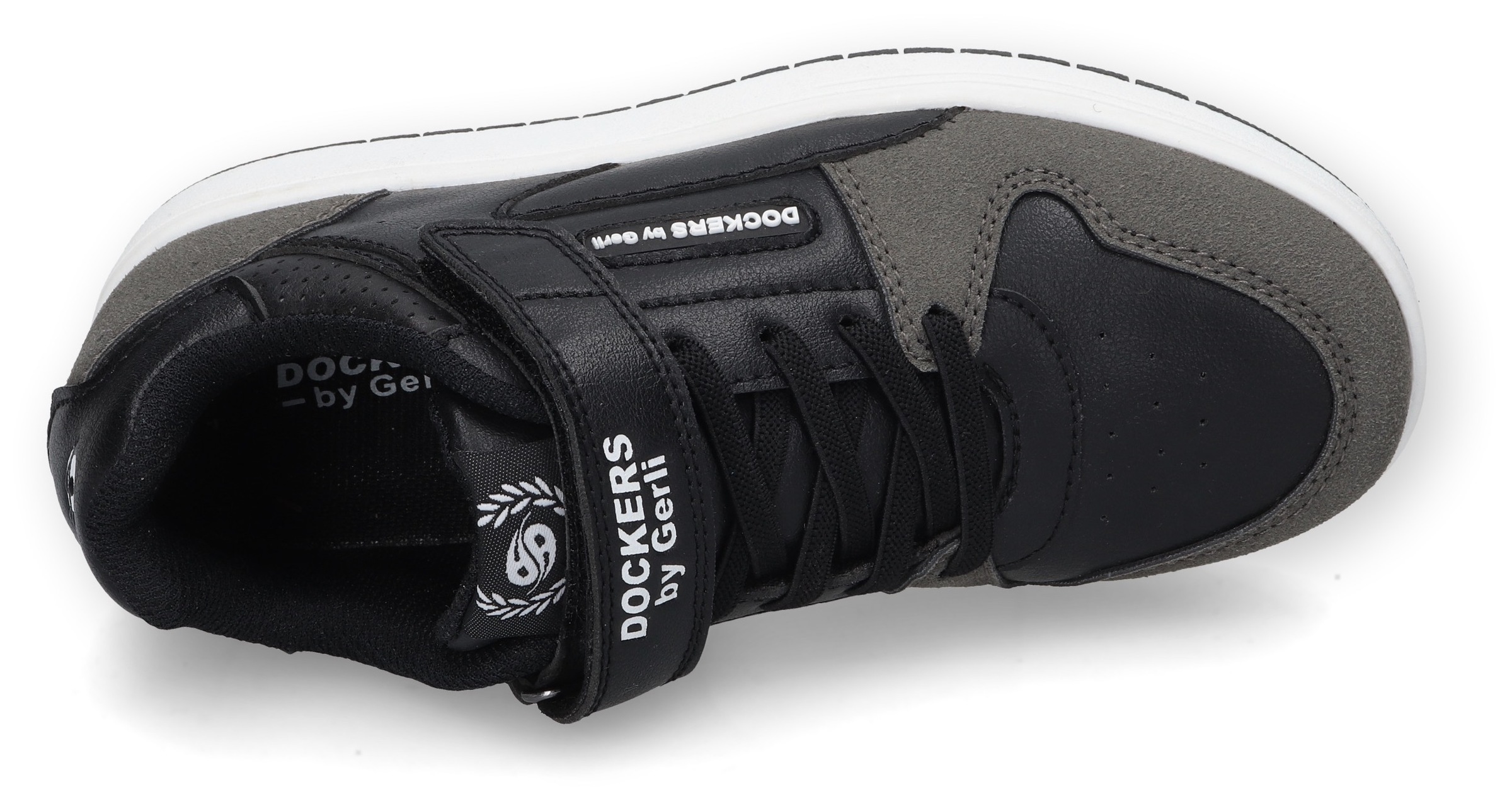 Dockers by Gerli Sneaker, Slip-On Sneaker, Klettschuh, Freizeitschuh mit Gummizug und Klett