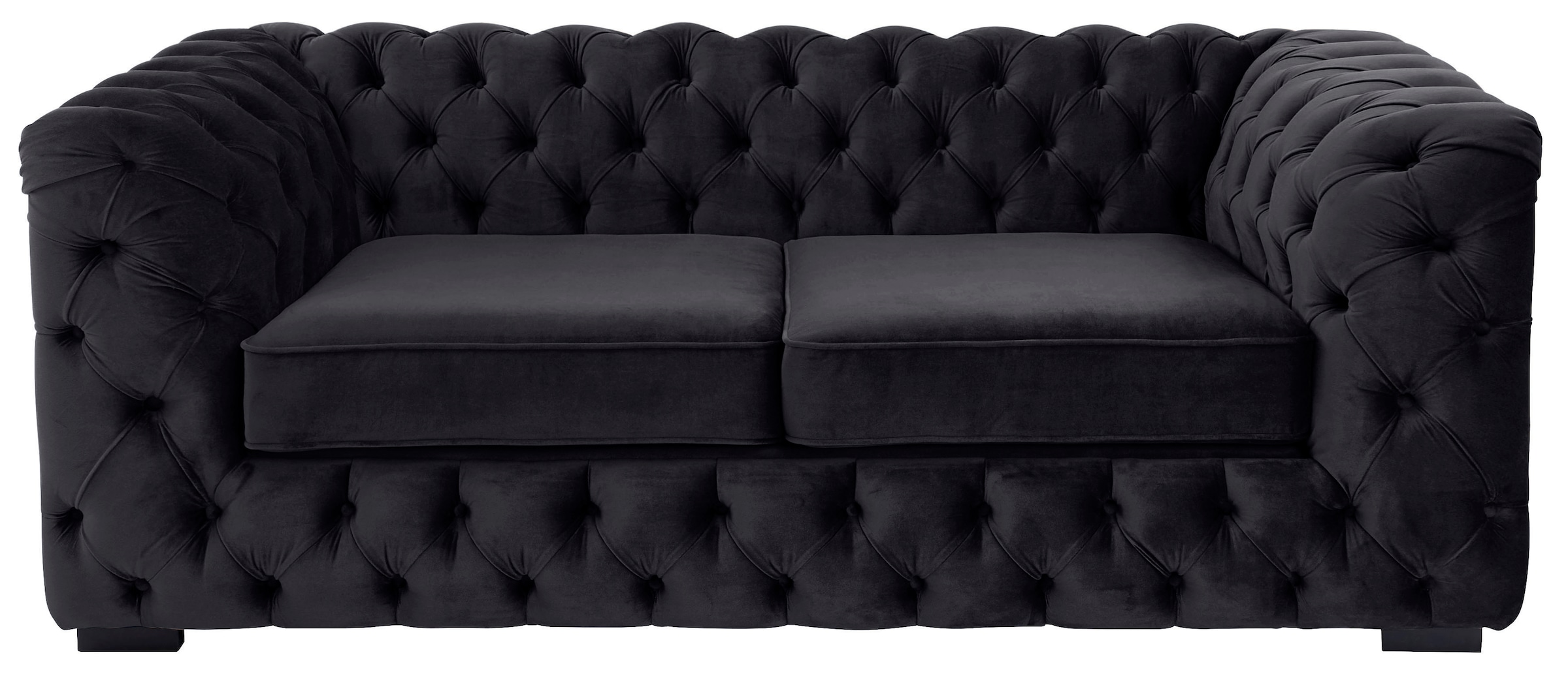 Chesterfield-Sofa »Kalina«, mit klassischer Chesterfield-Knopfheftung