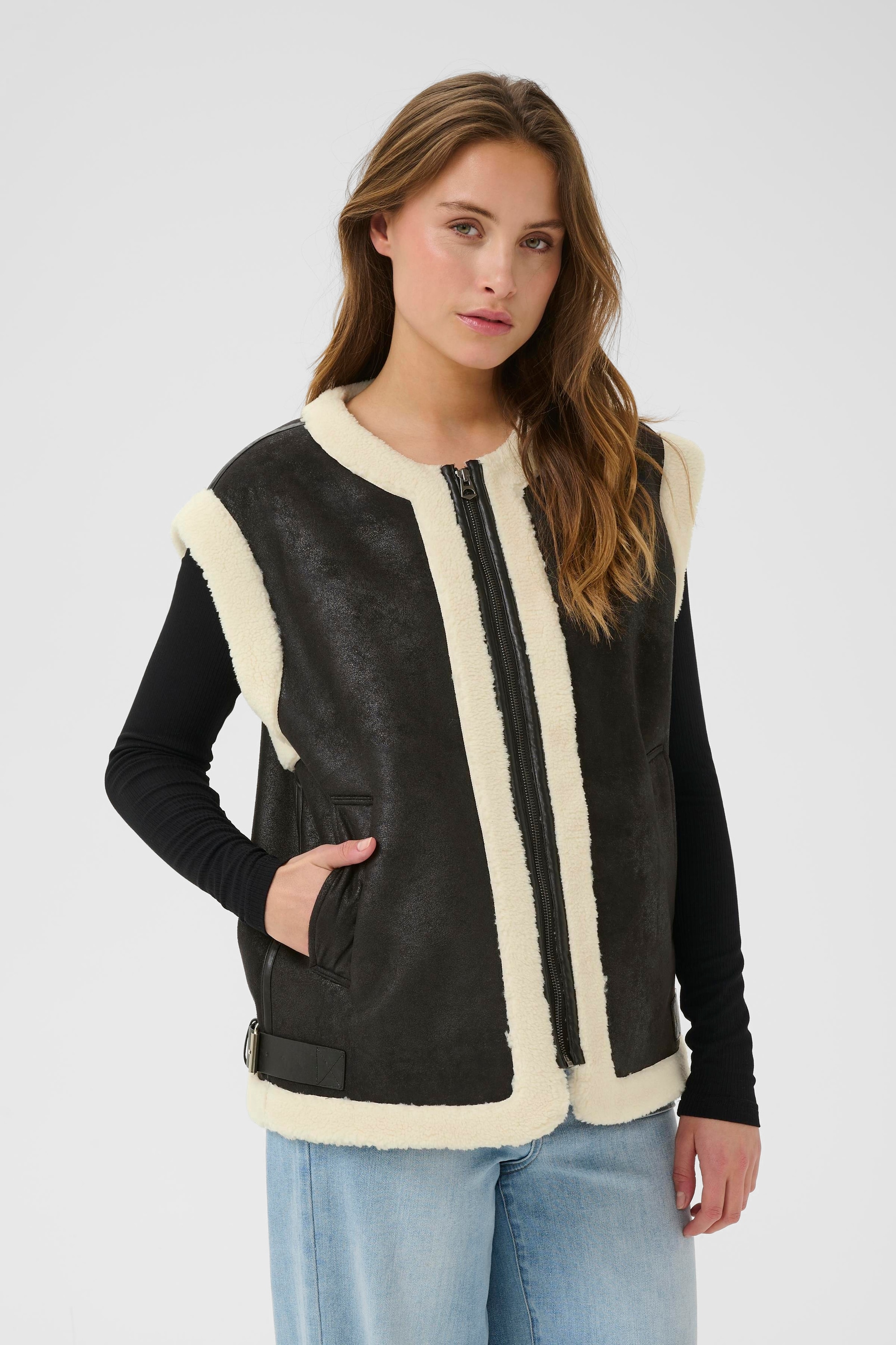 KAFFE Allwetterjacke »Weste KApernille«