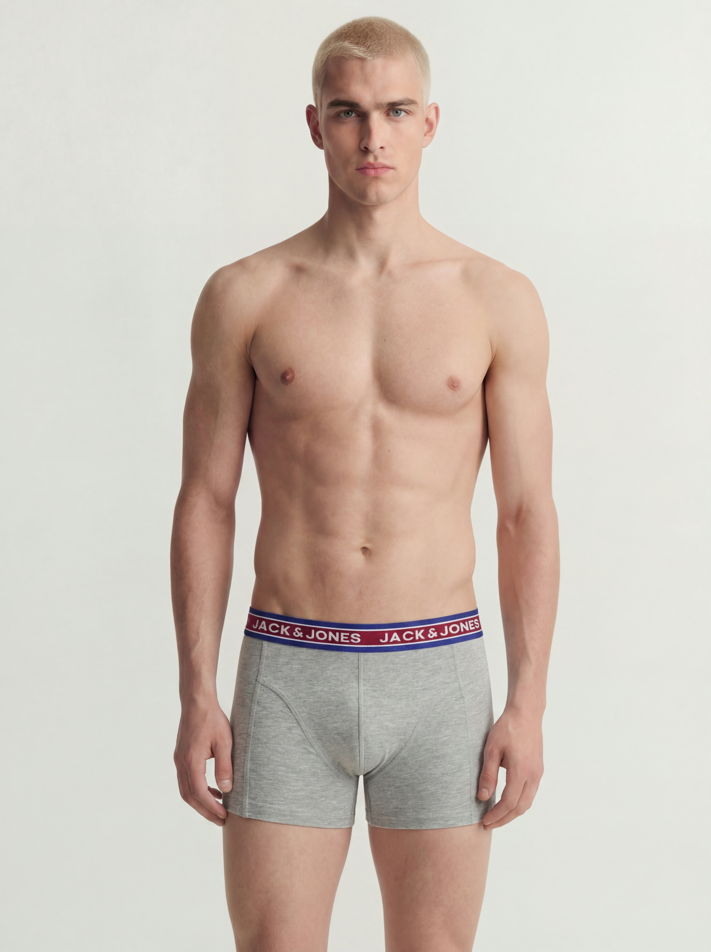 Jack & Jones Trunk »JACOLIVER TRUNKS 5 PACK NOOS« Packung, 5 Stk. Baumwollmischung, elastisches Bündchen