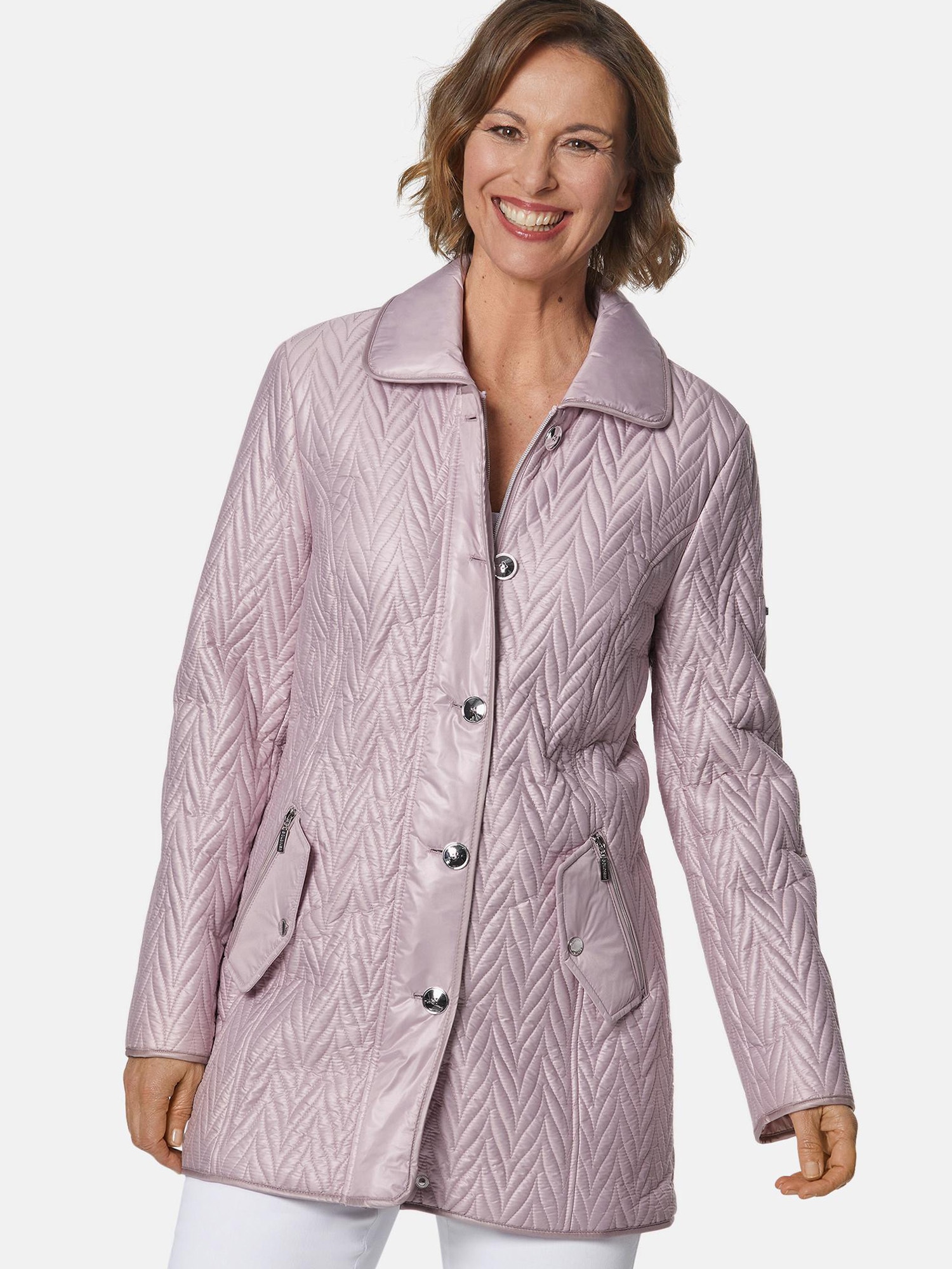 GOLDNER Steppjacke »Longjacke mit außergewöhnlicher Steppung«