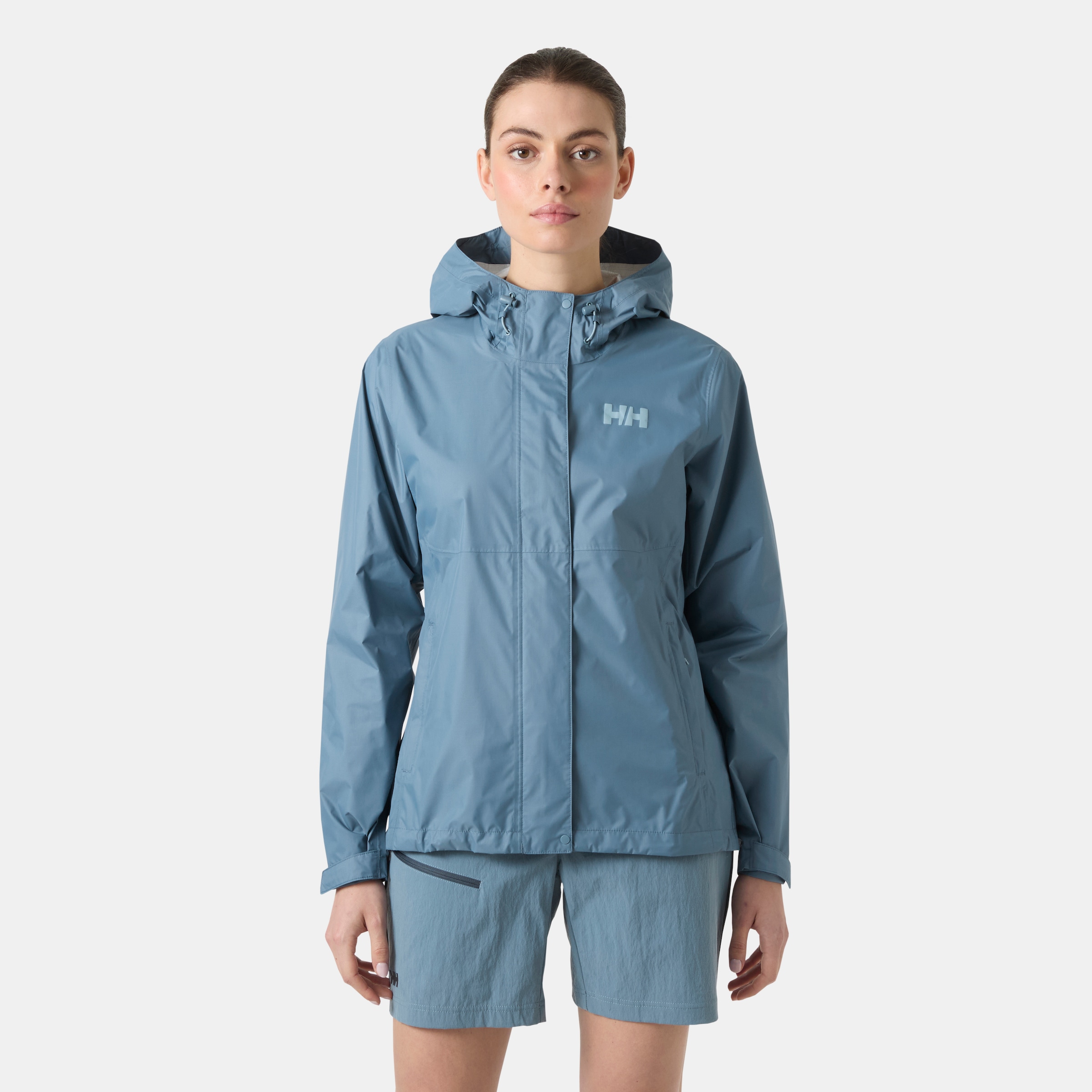 Helly Hansen Funktionsjacke »W LOKE JACKET« mit Kapuze wind- und wasserdicht, atmungsaktiv, mit verstellbarer Kapuzenkante