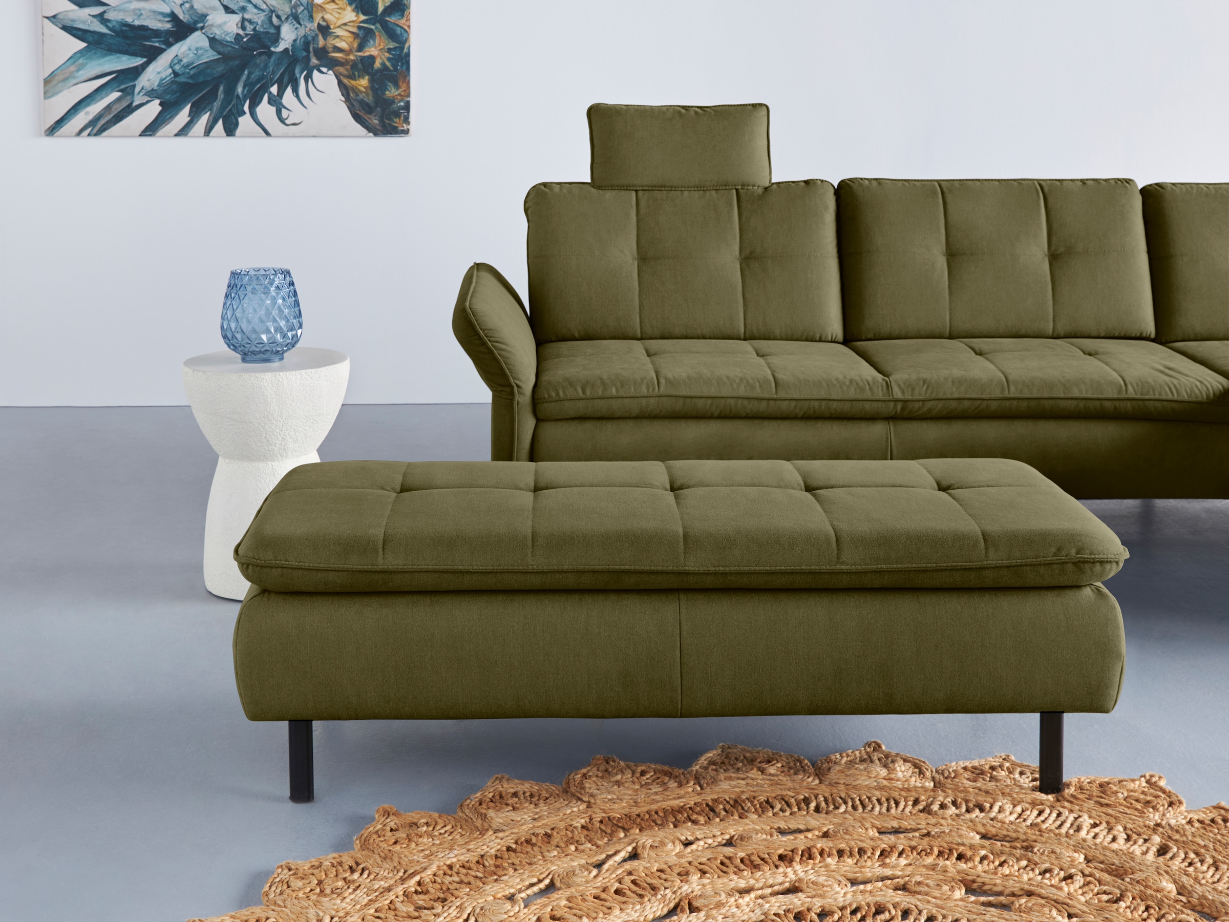 INOSIGN Hockerbank »Birkholm«, passend zur Serie "Birkholm", B/T/H: 137/65/44 cm