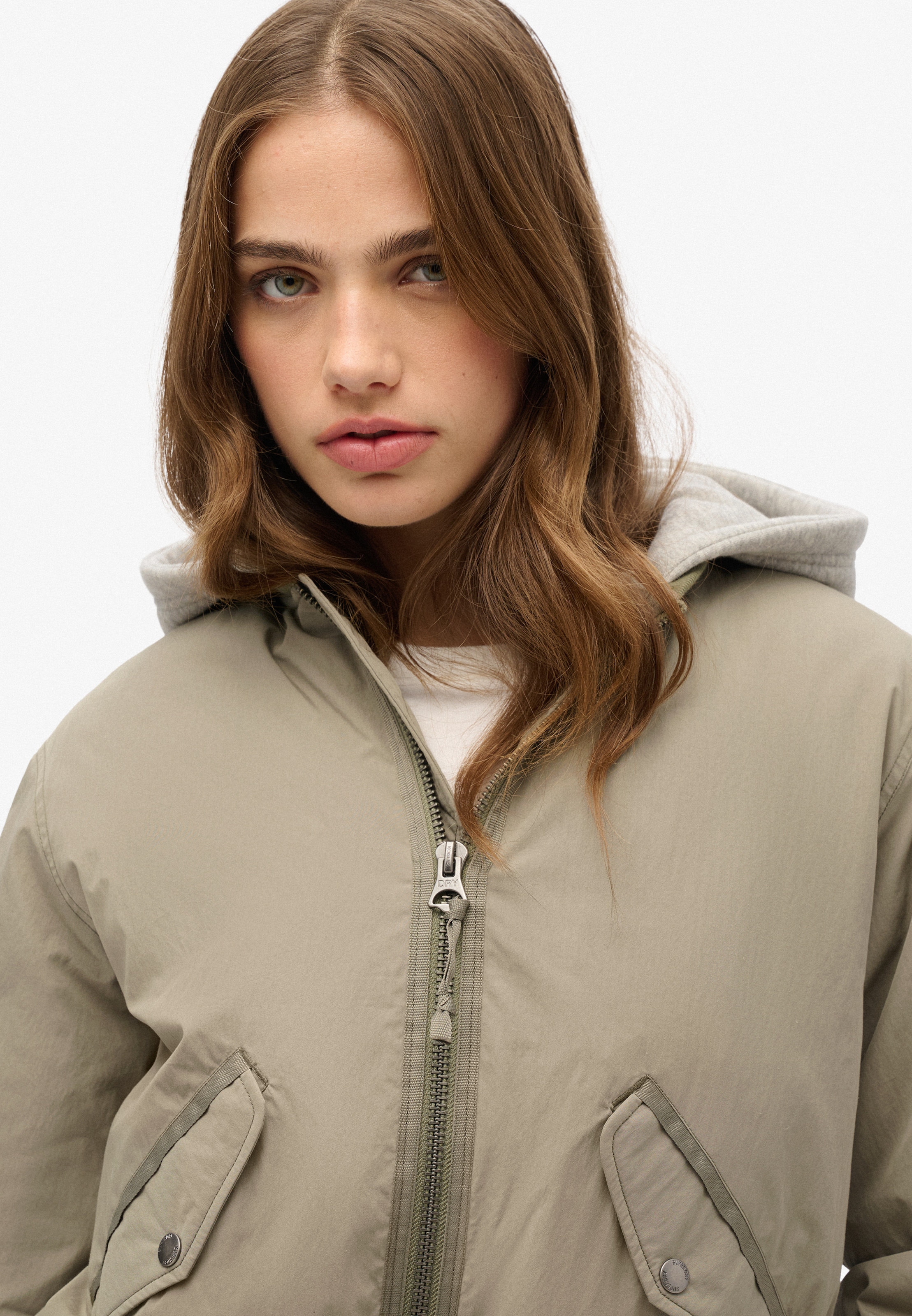 Superdry Bomberjacke »HOODED MA1 BOMBER JACKET«, mit Kapuze