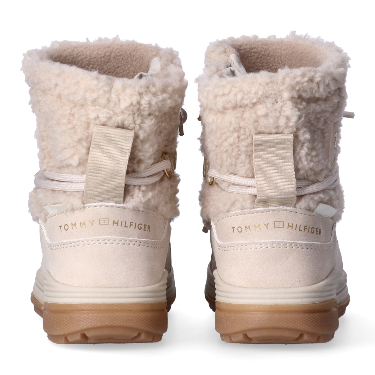 Tommy Hilfiger Winterboots  Stiefelette, im coolen Moonboots Design, aufgesetzte Schnürung