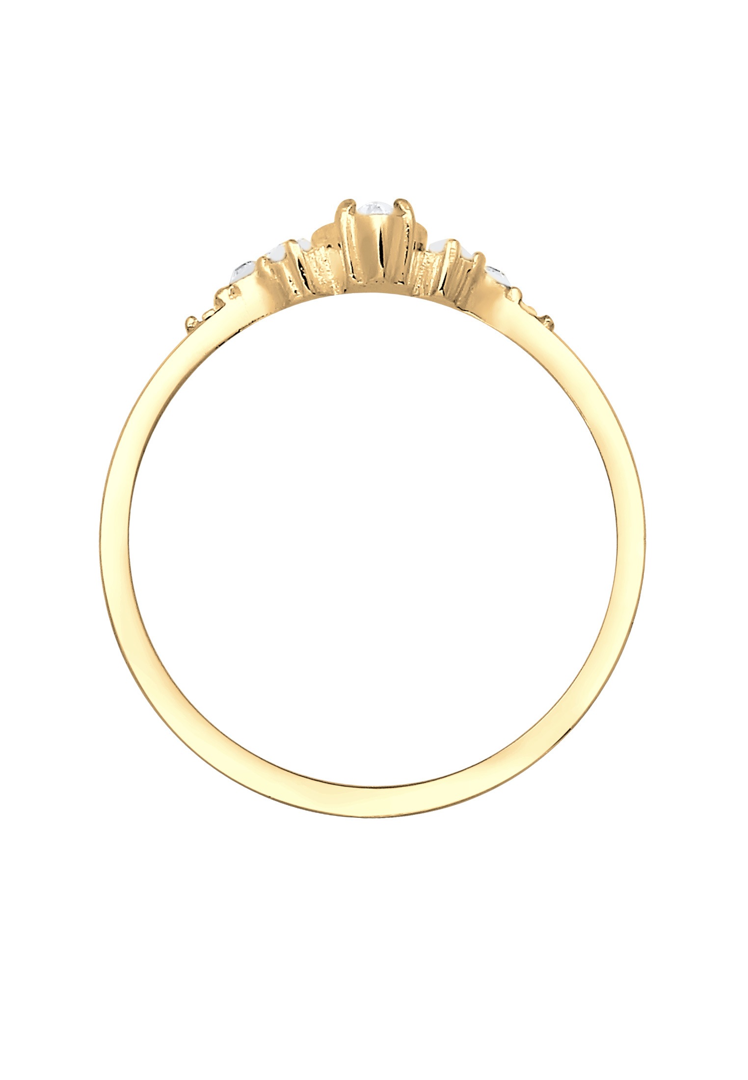 Elli Verlobungsring »Ring Marquise Design 925 Silber, mit Kristallen von Swarovski®«