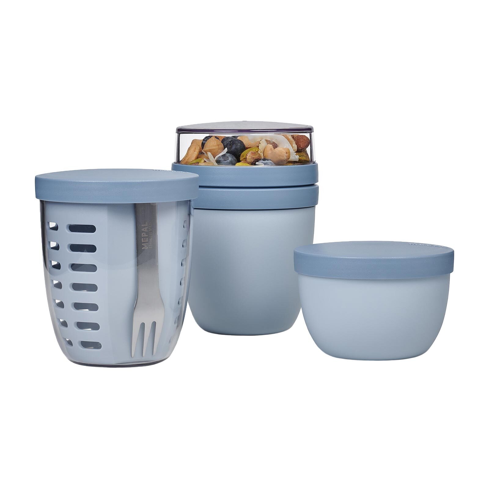 Mepal Lunchbox »Lunchpot, Fruitpot und Snackpot Ellipse 3er Set«