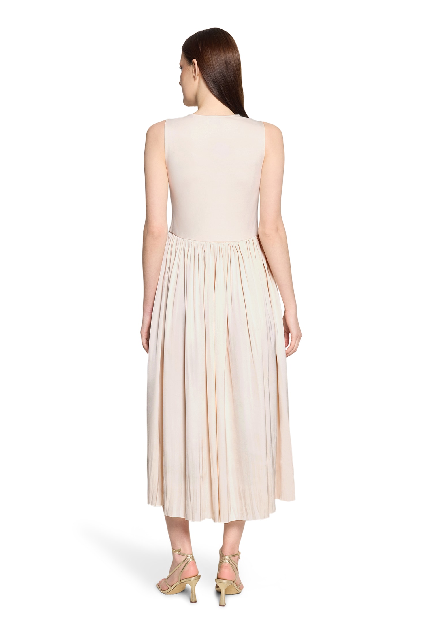 Vera Mont Jerseykleid »Basic-Kleid mit Plissee«