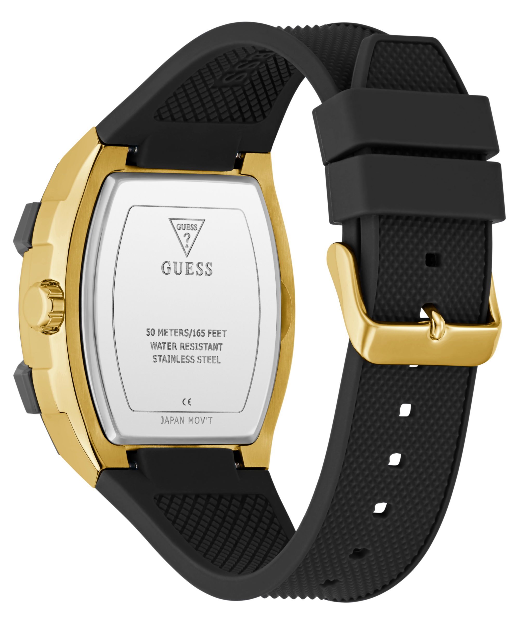 Guess Multifunktionsuhr »PHOENIX« Quarzuhr, Armbanduhr, Herrenuhr, Silikonarmband, Datum