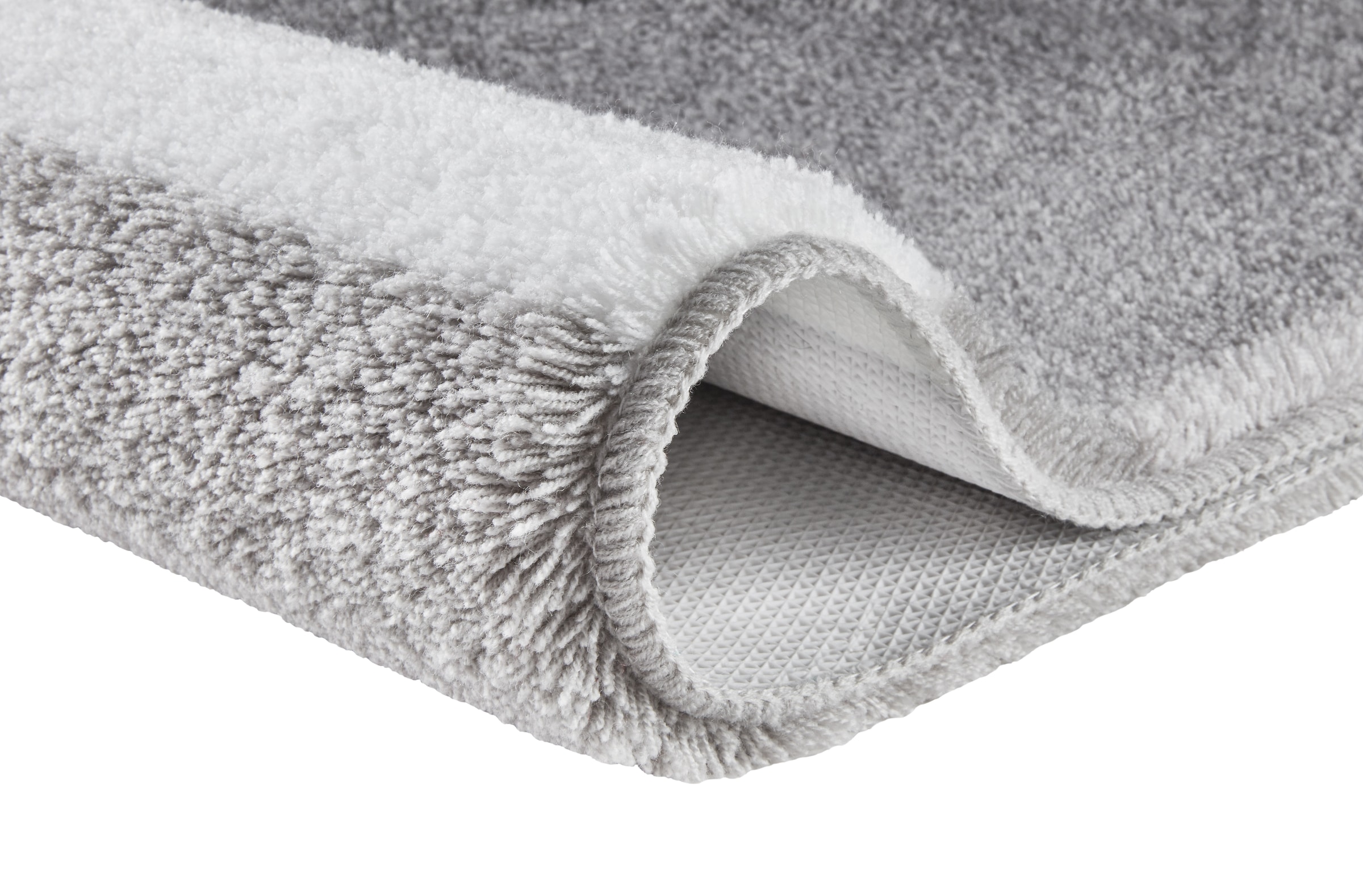Kleine Wolke Badematte »Ariana« Höhe 20 mm rutschhemmend beschichtet Geometrisches Design mit kontrastierendem Mittelstreifen