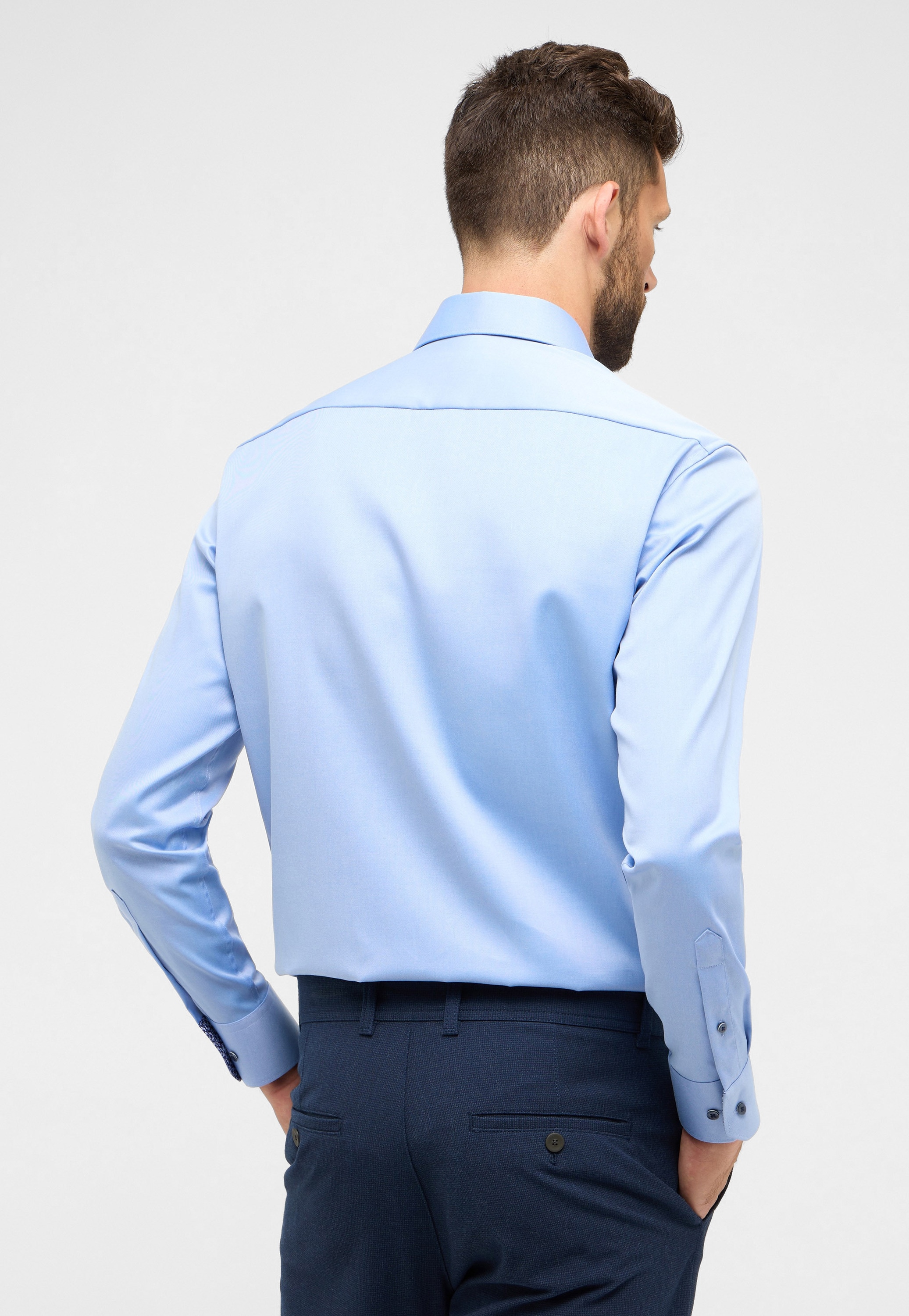 Eterna Langarmhemd »MODERN FIT«, NON IRON (bügelfrei)