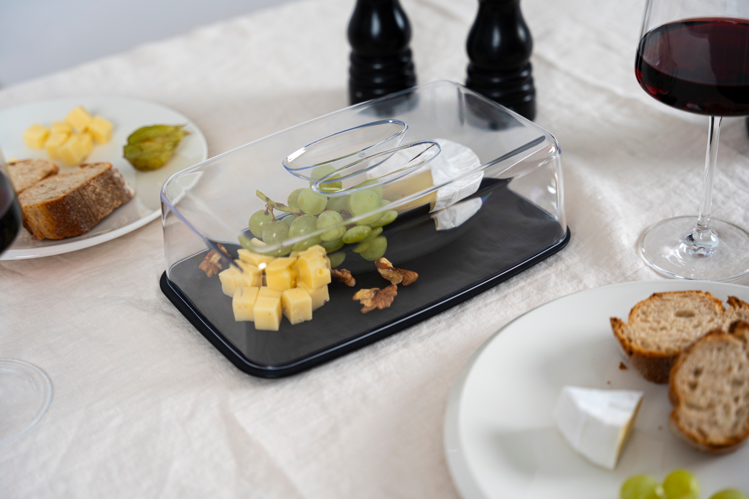 Continenta Käseglocke »Duracore« platzsparend und spülmaschinenfest