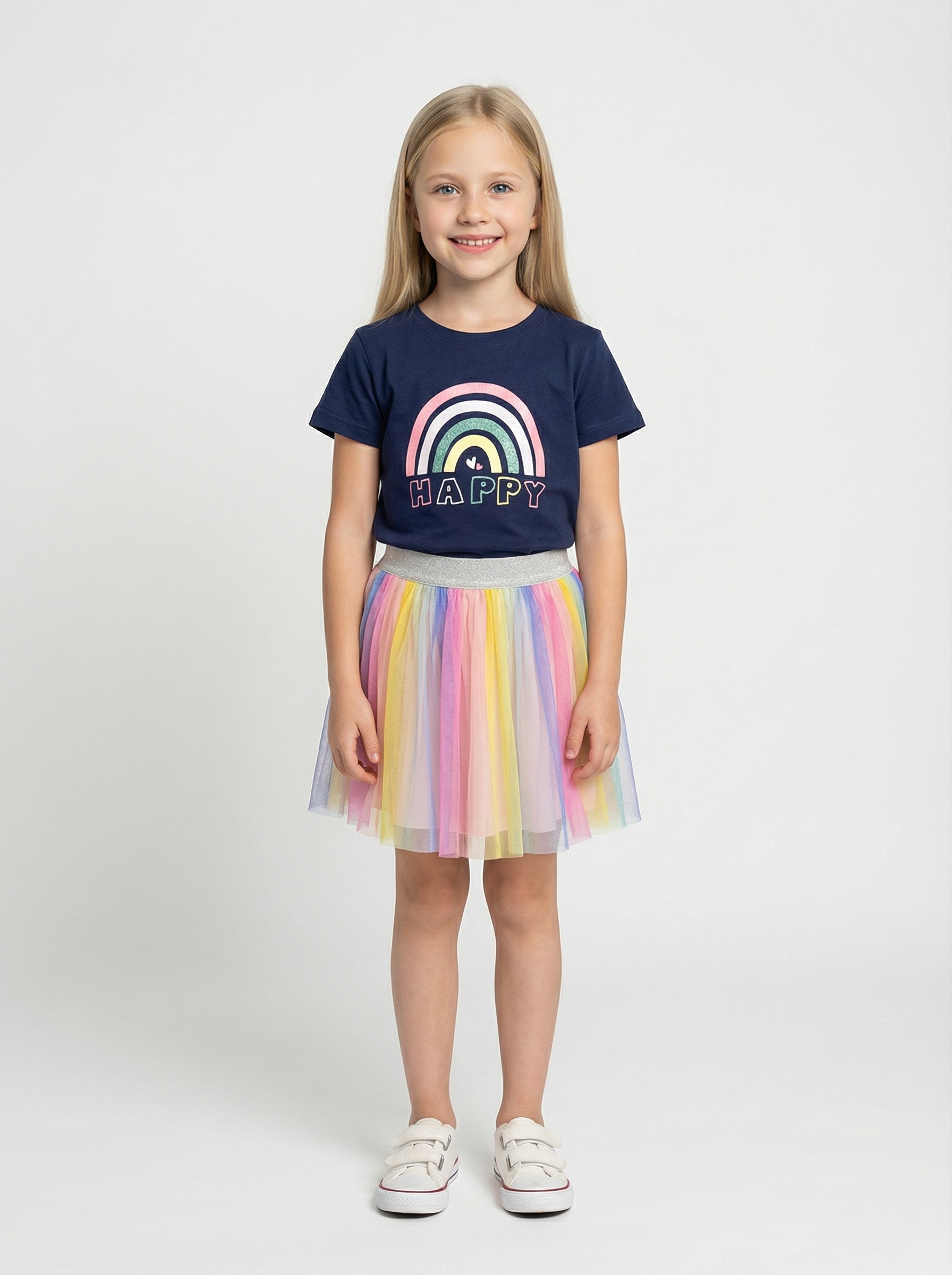 Blue Seven T-Shirt »Blue Seven Set: T-Shirt und Tüllrock«