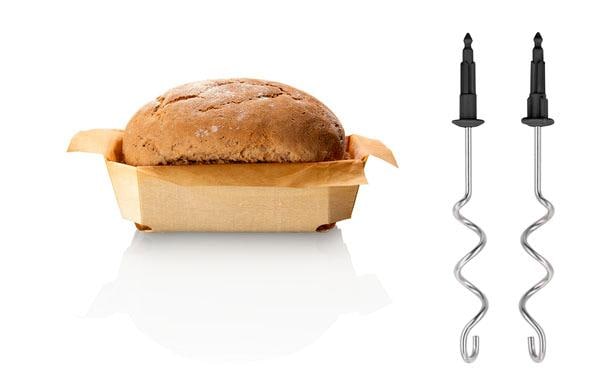 BOSCH Handmixer »Styline MFQ4835DE, 2x Rührbesen, Knethaken Edelst., 5 Stufen, weiß«, 575 W, Turbotaste, ergon. Soft-Touch-Griff, Made in Europe