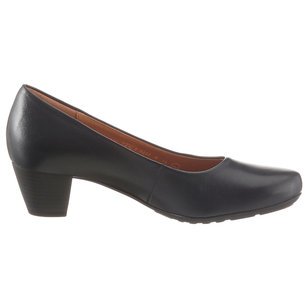 Gabor Pumps »ST.TROPEZ«, Abendschuh, Festtagsschuh,Trichterabsatz, in Komfortweite G (=weit)