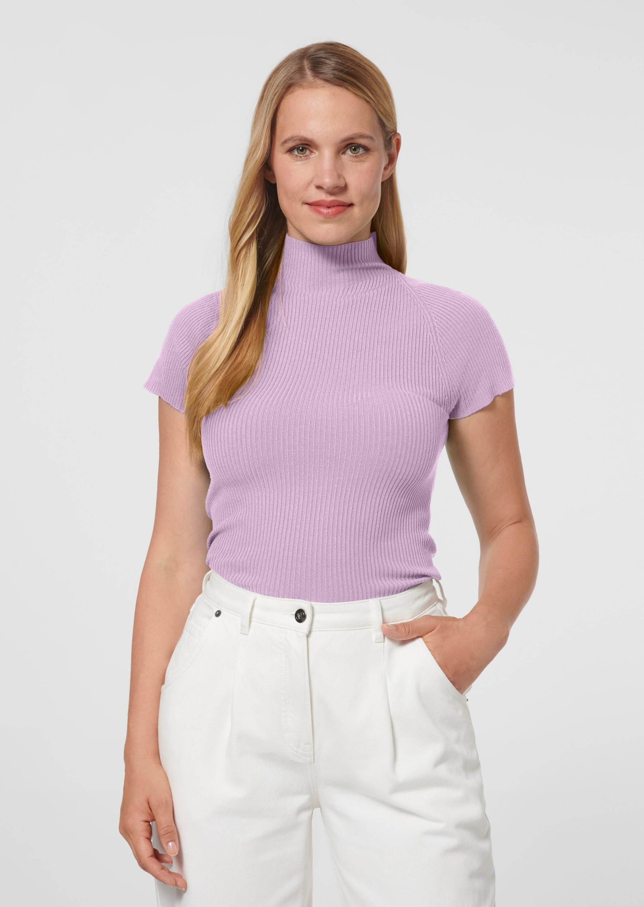 MADELEINE Longpullover »Strickoberteil Kurzarm-Pullover aus Strick«