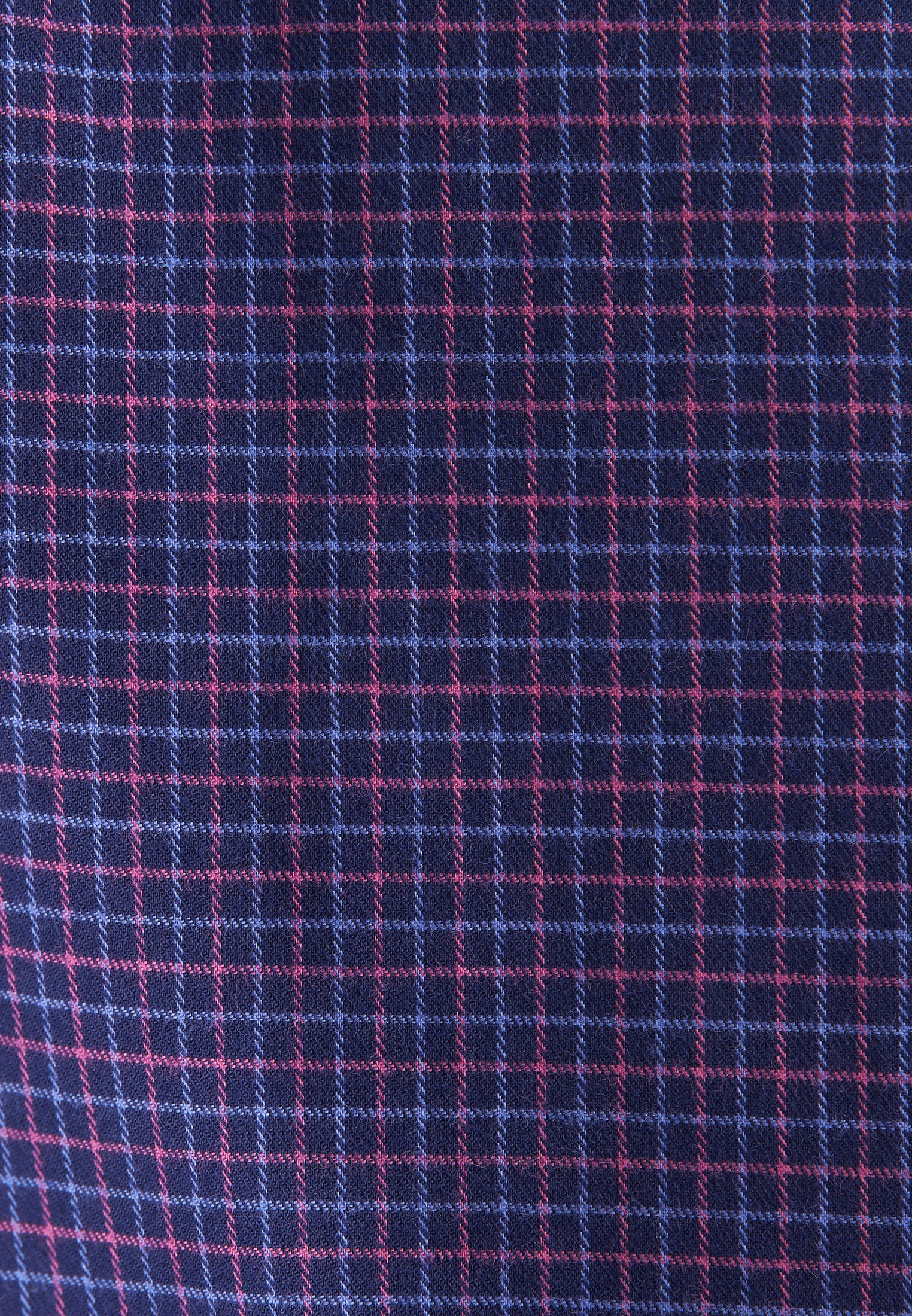 seidensticker Flanellhemd »Schwarze Rose« Shaped 1/1 Button-Down-Kragen Karo