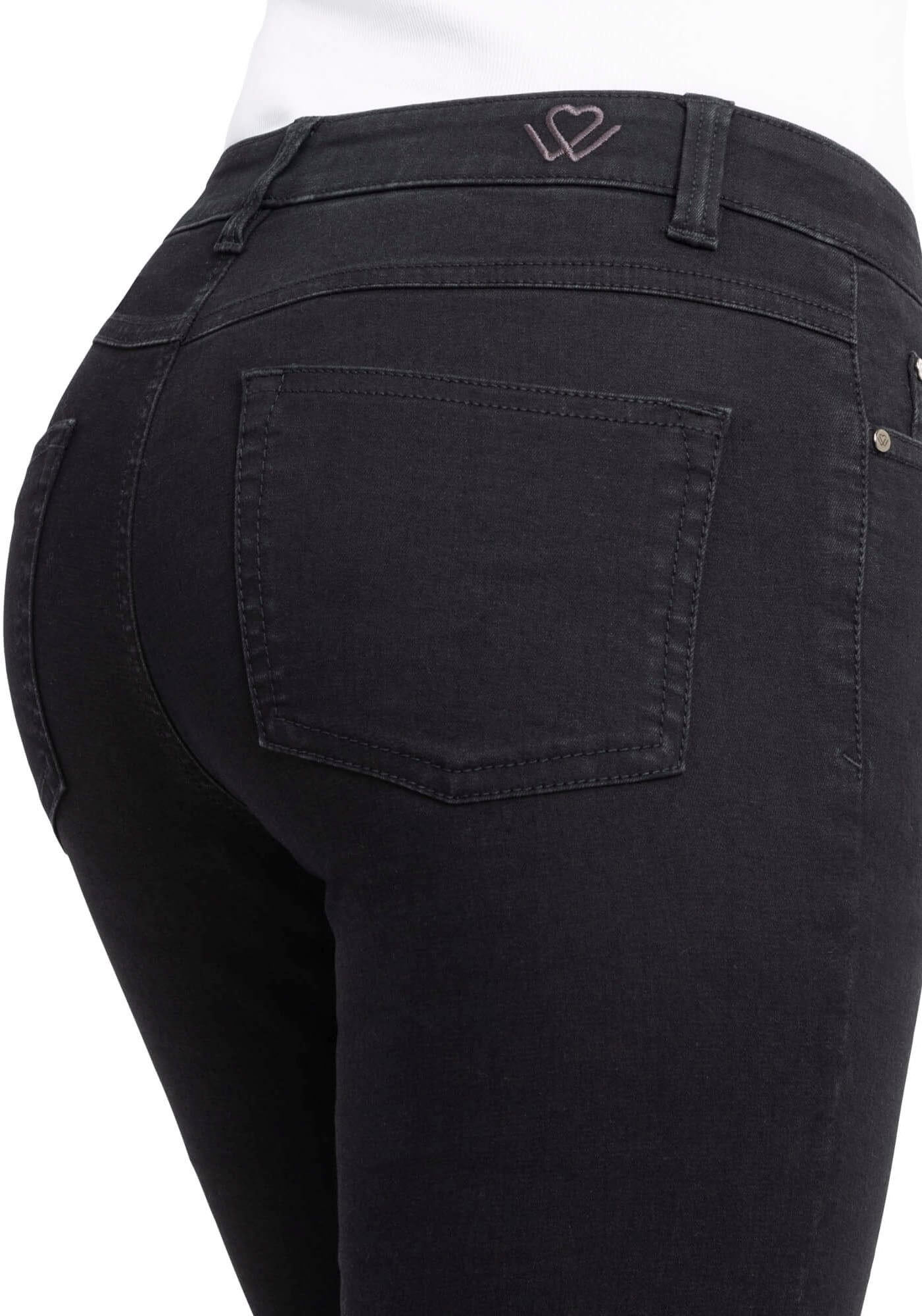 wonderjeans Skinny-fit-Jeans, Schmaler Skinny-Fit in hochelastischer Qualität