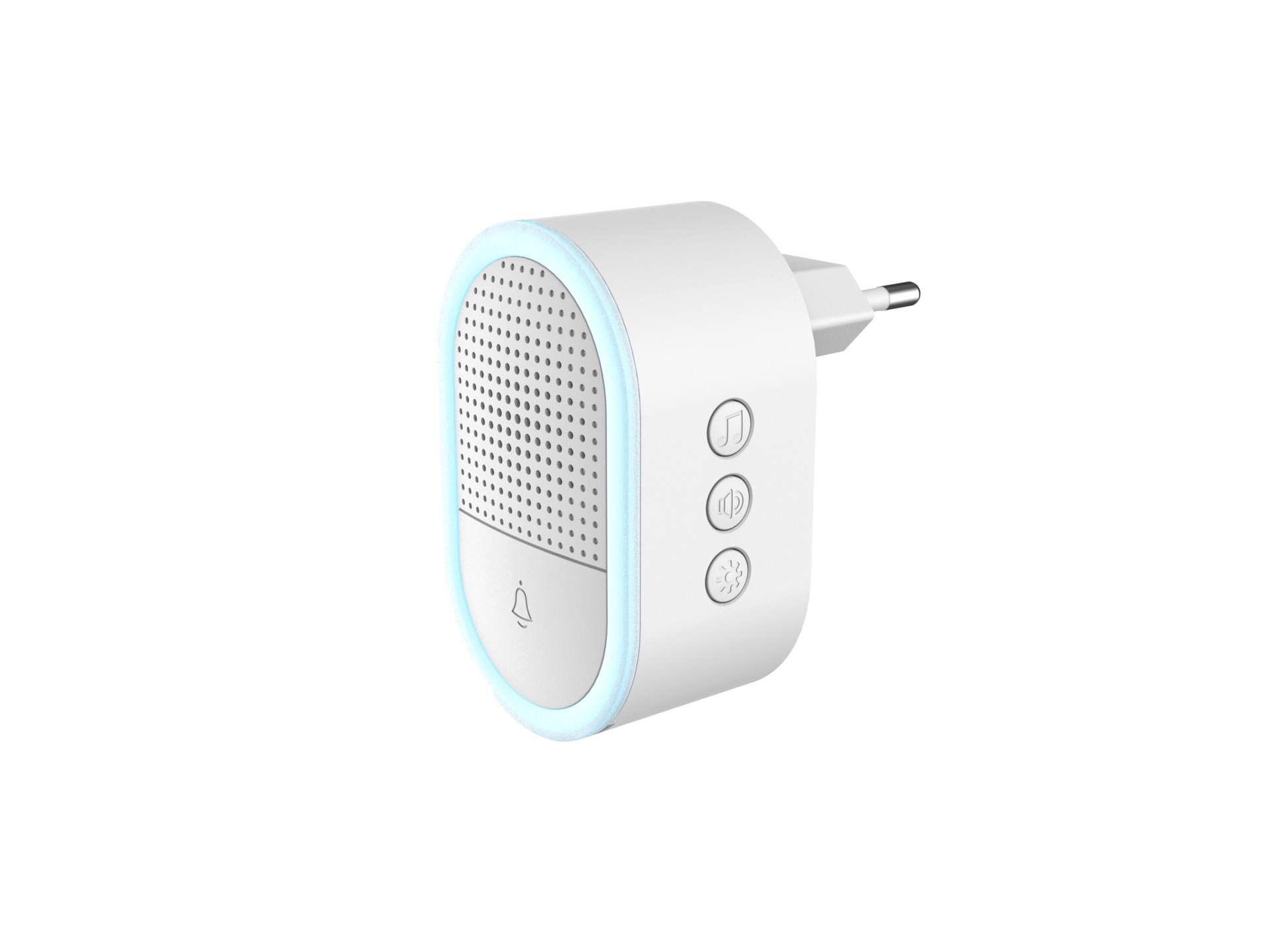 AGM by Beafon Smart-Home-Zubehör »Chime 2 Glocke mit Lichtkranz und Tuya Unterstützung«