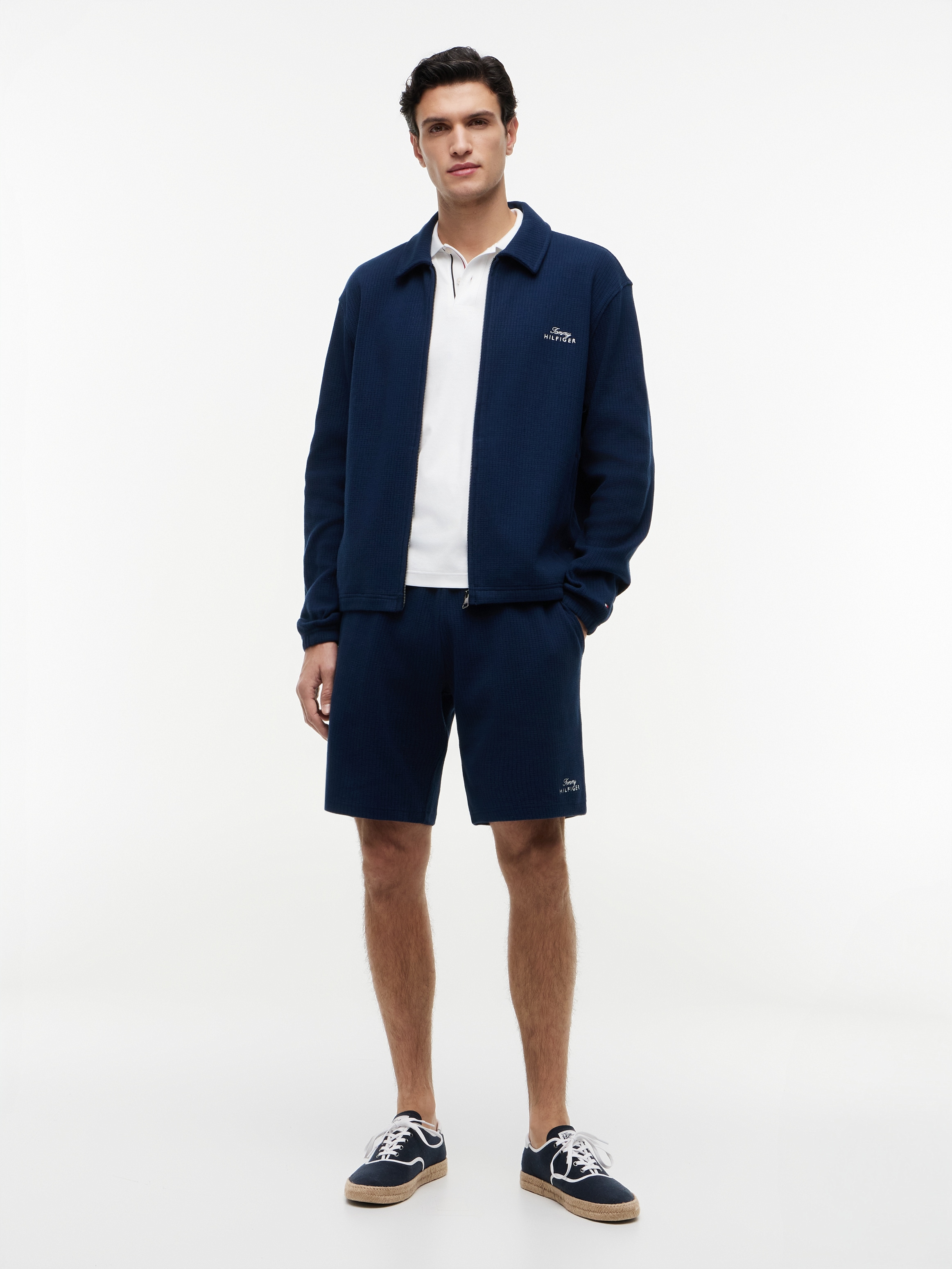 Tommy Hilfiger Sweatjacke »SUMMER TEXTUR«