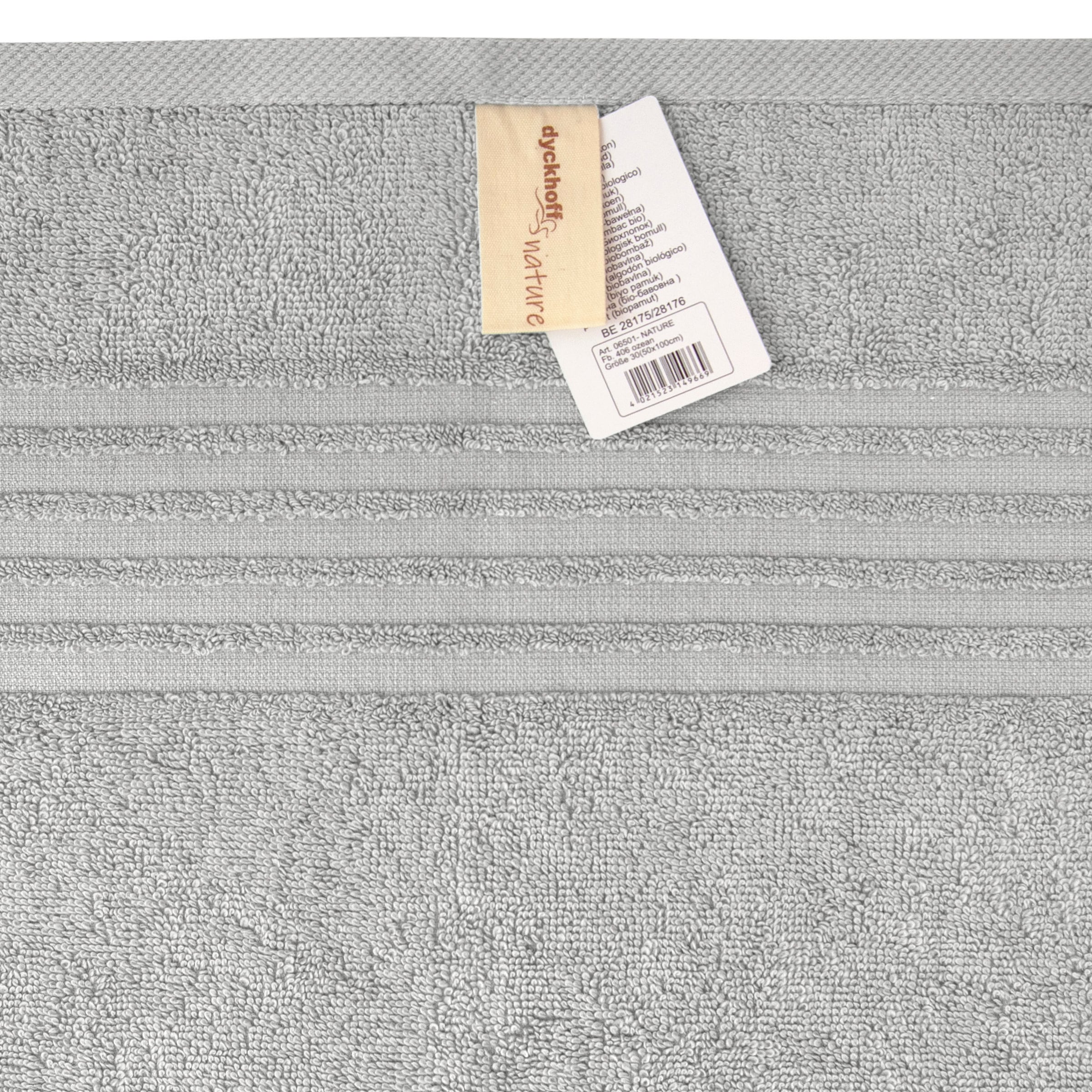 Dyckhoff Handtuch Set »Nature«, Set, 3 tlg., Frottier, 3er Set: 2x Handtücher, je 50 x 100 cm & 1x Badetuch 70 x 140 cm