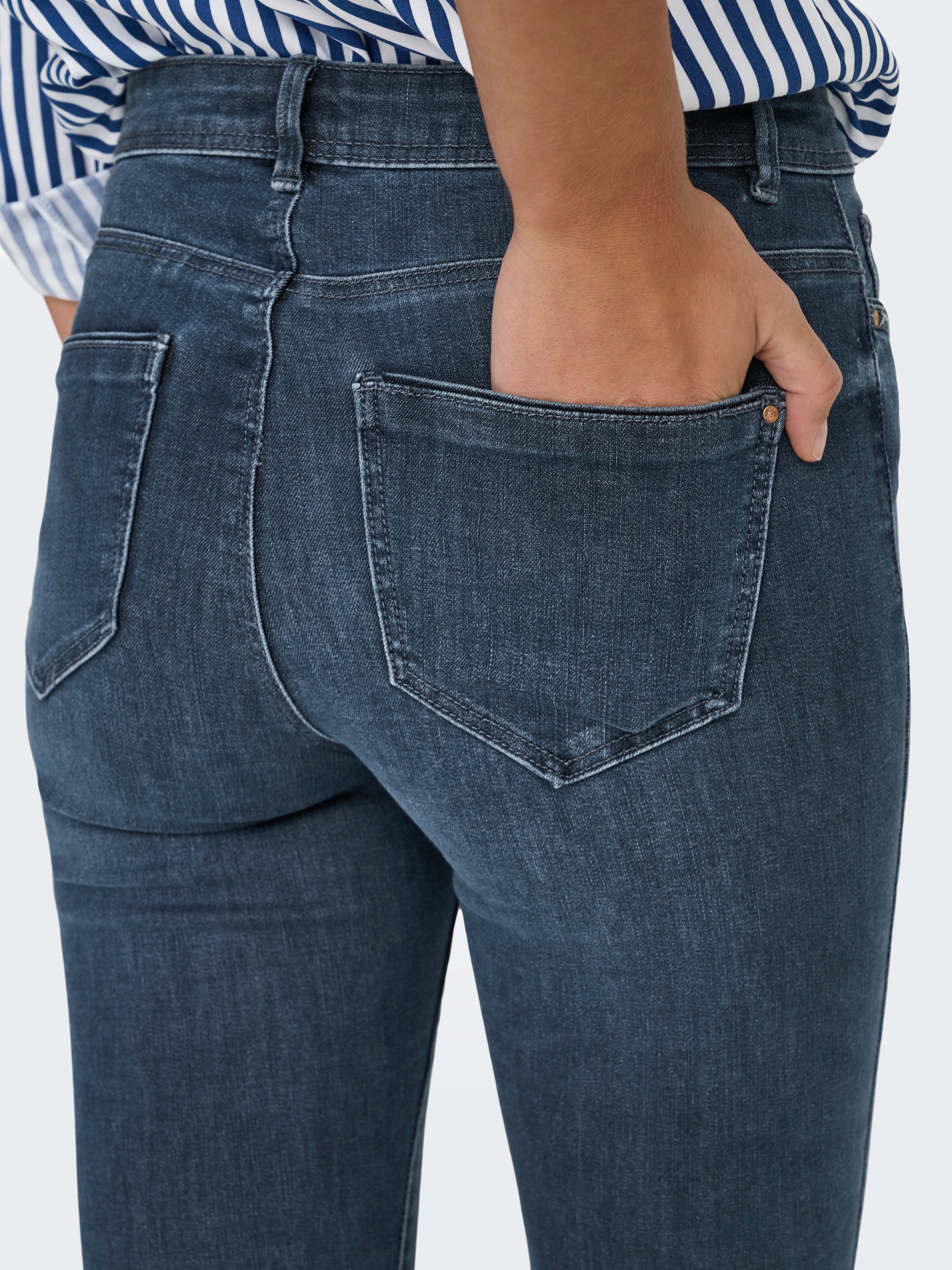 ONLY Skinny-fit-Jeans »ONLWAUW LIFE MID SK DNM«
