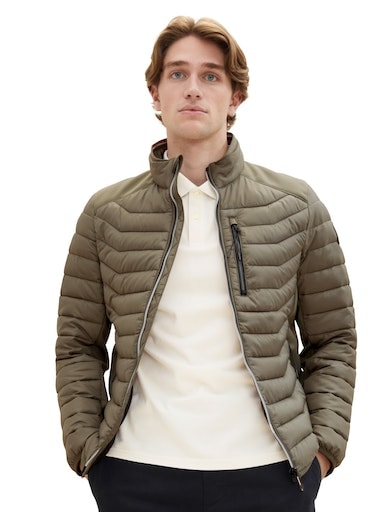TOM TAILOR Steppjacke, mit Reißverschlusstaschen