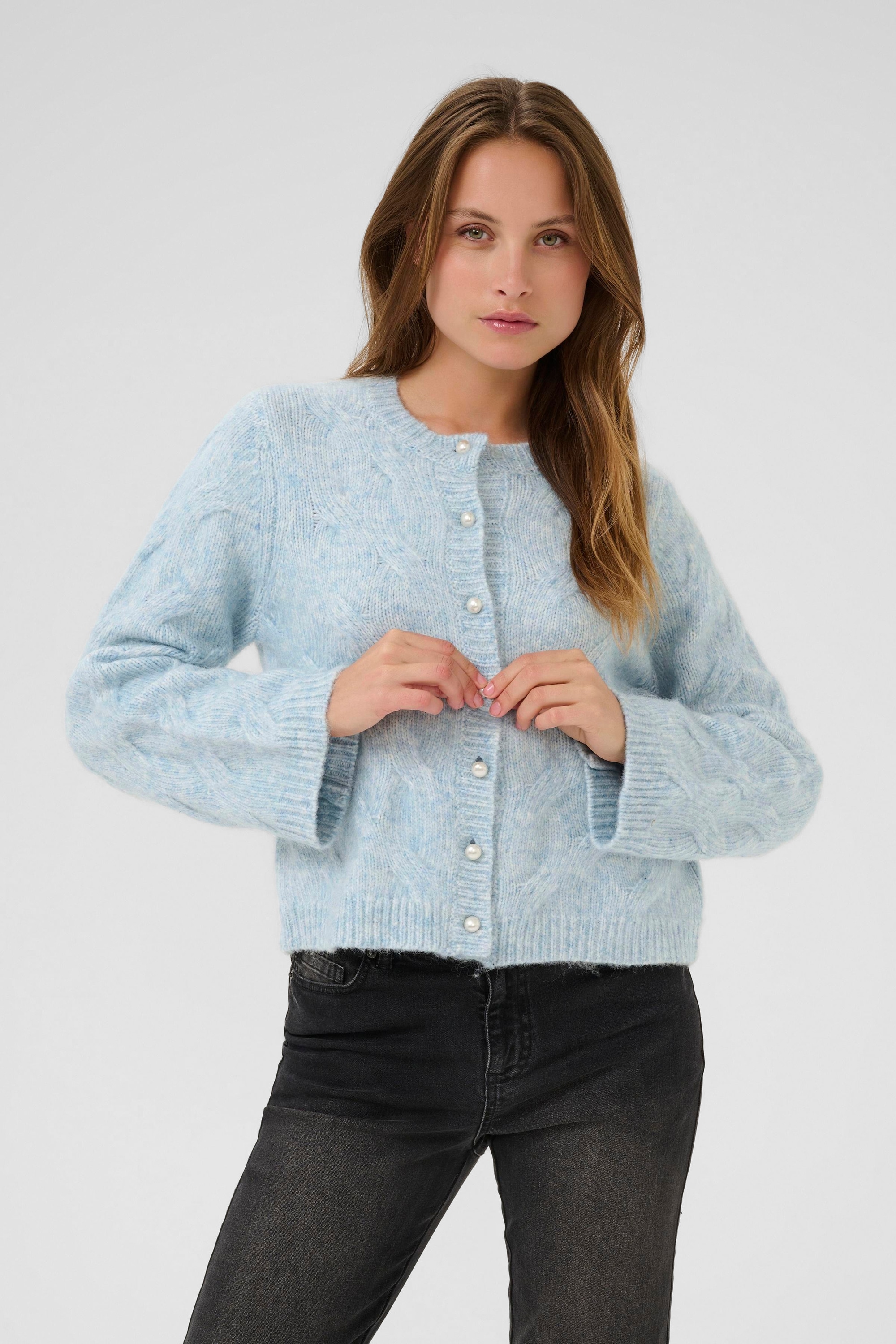 KAFFE Strickjacke »Strickjacke KAmartha«