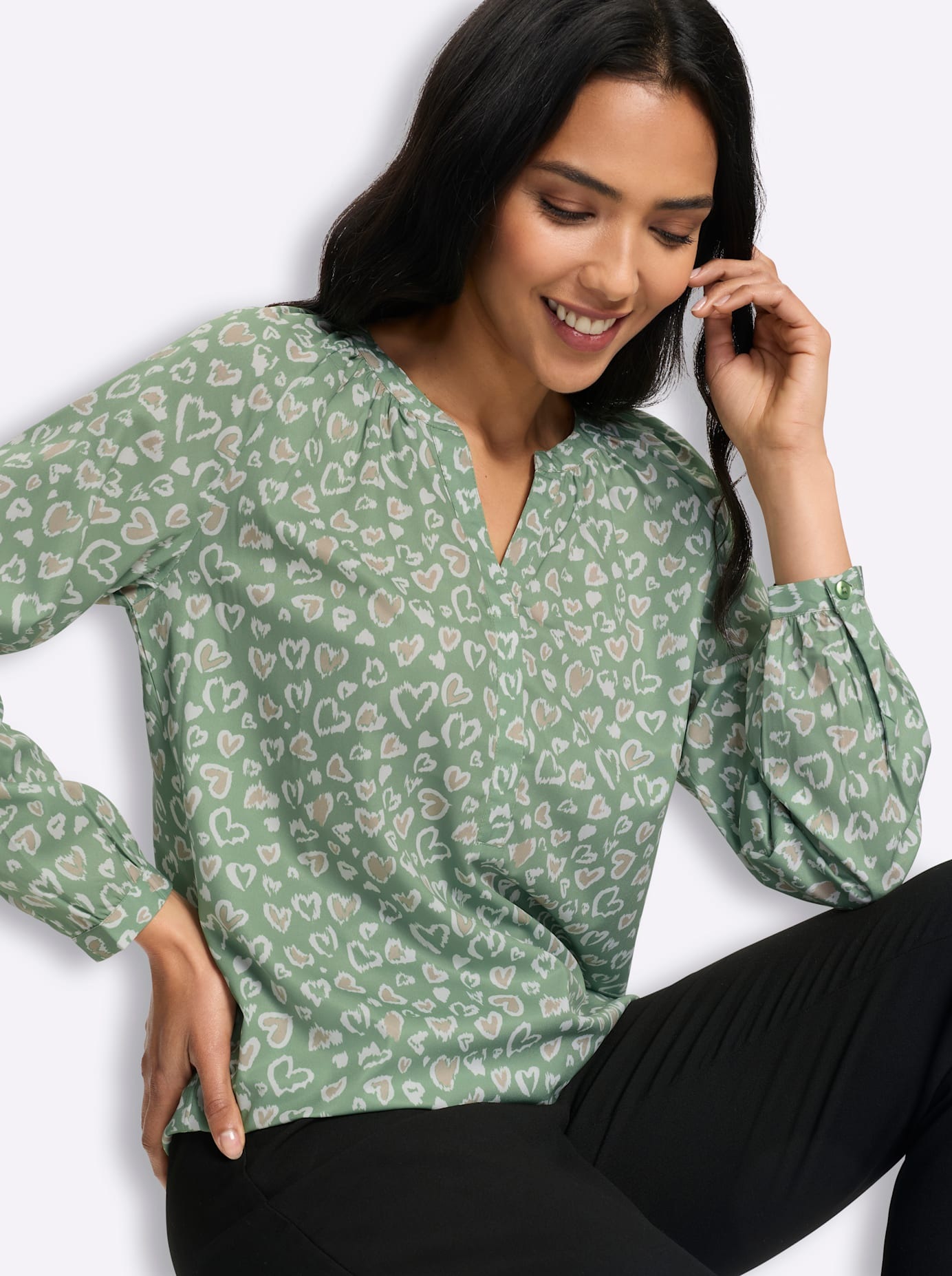 Classic Basics Schlupfbluse