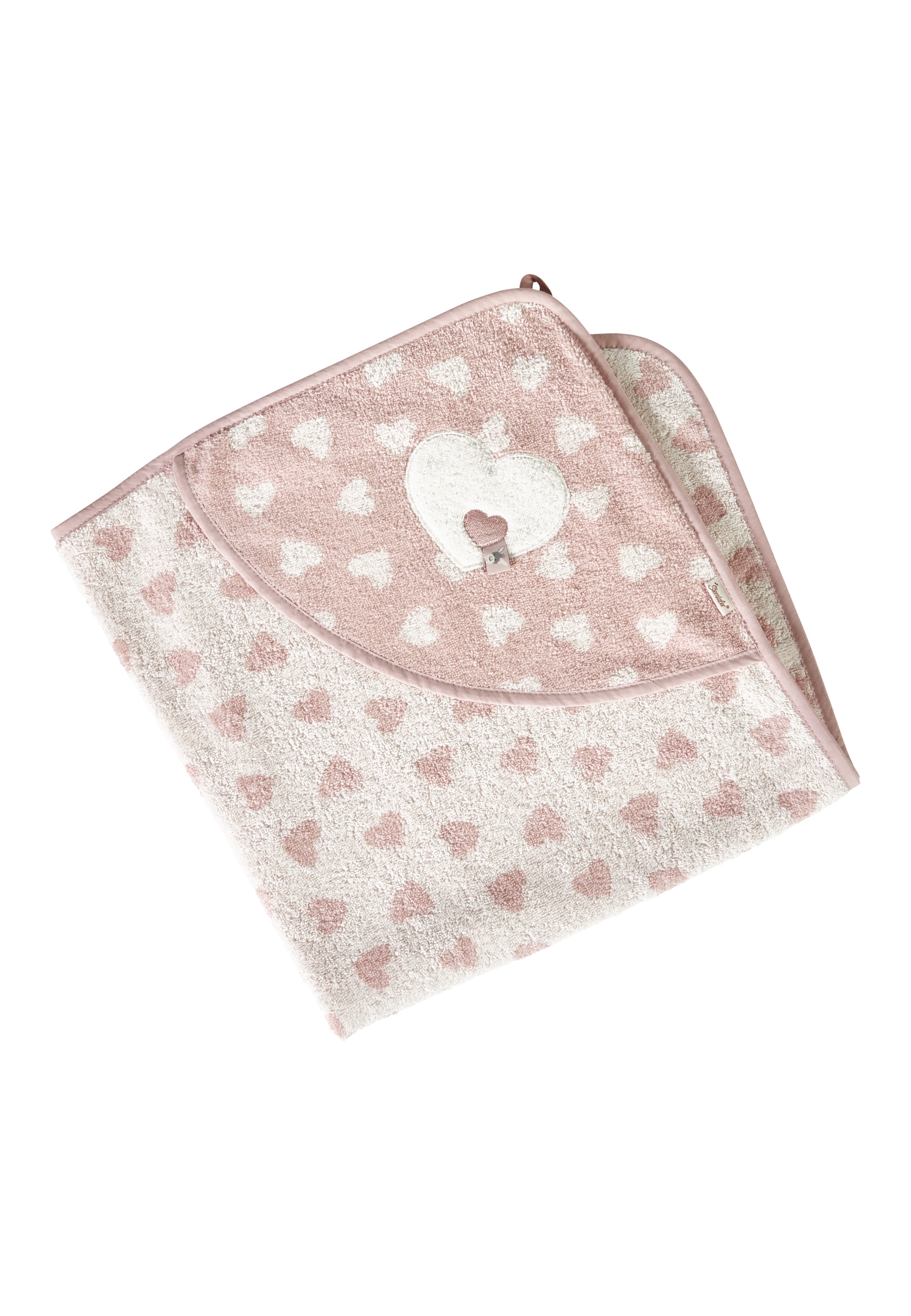 Sterntaler® Kapuzenhandtuch »Kapuzenbadetuch 80 x 80 cm Emmi Girl«