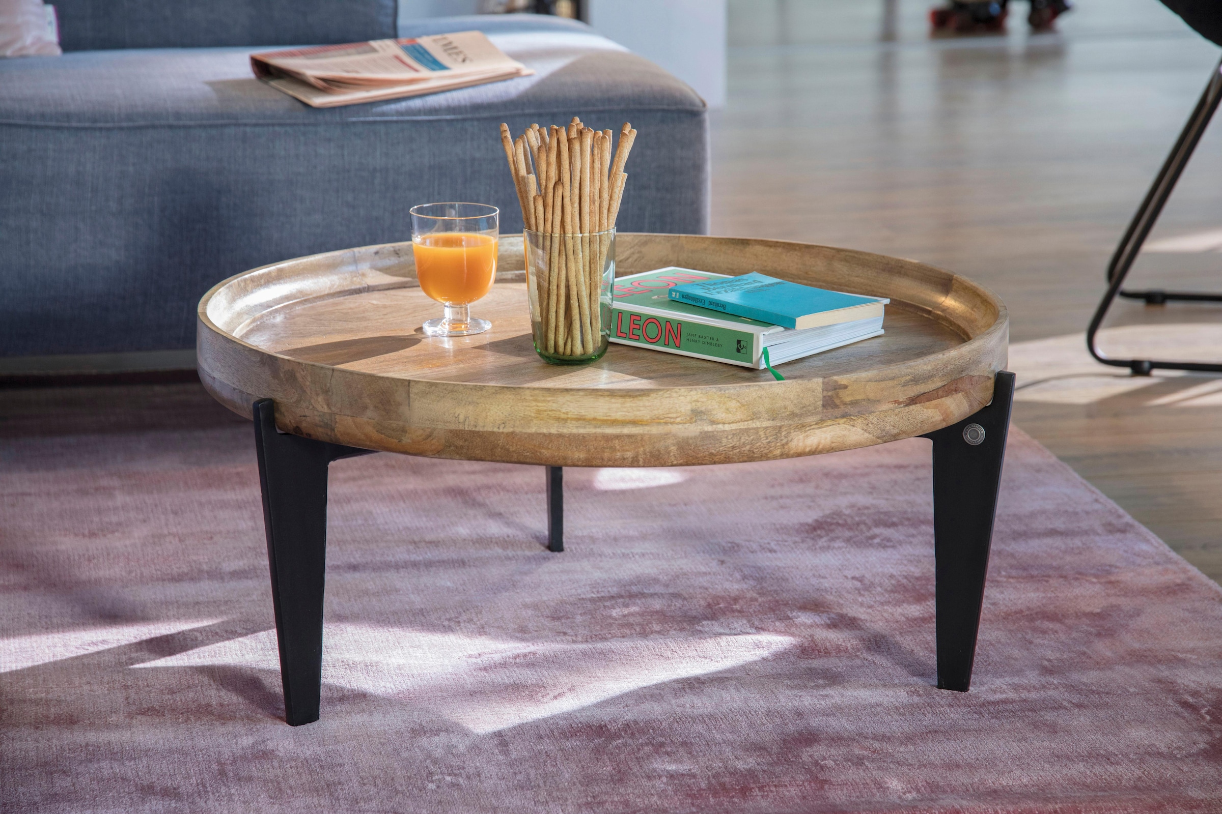 »T-TRAY Tablett, mit Couchtisch online ø rund, 75 LARGE«, HOME TABLE cm kaufen TAILOR TOM