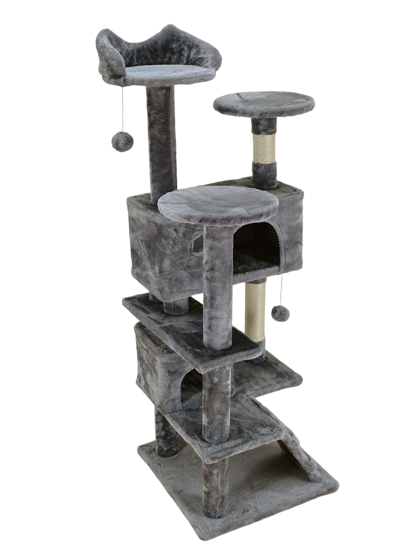 OTTO home Kratzbaum »Lofty« 139 cm hoch Mehrstöckig mit Katzenhöhlen, Liegeflächen und Sisalstämmen