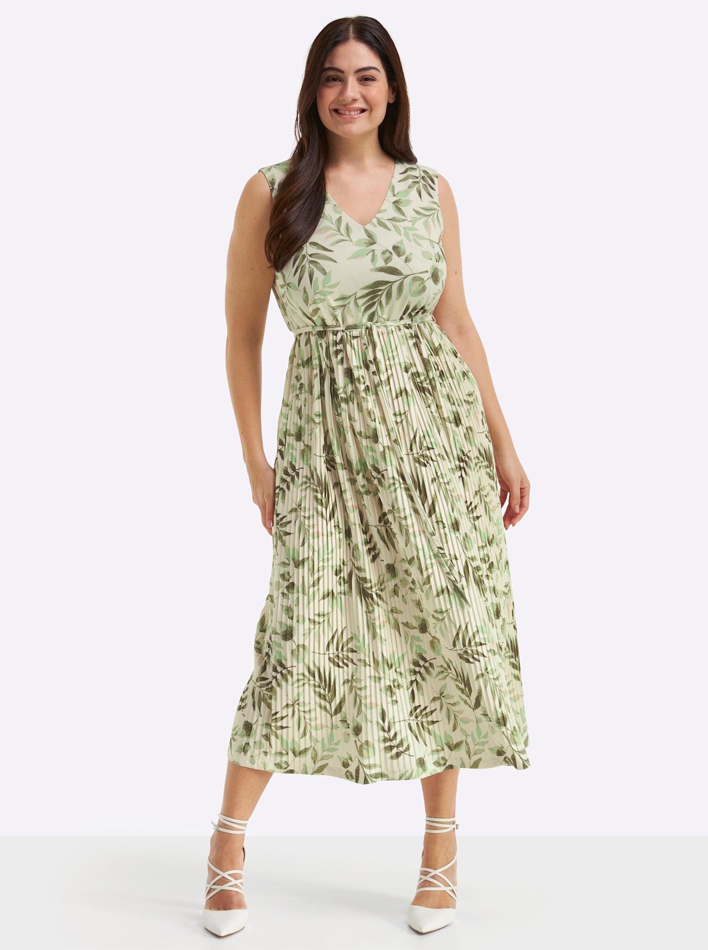 Sheego Maxikleid »Jersey-Kleid«
