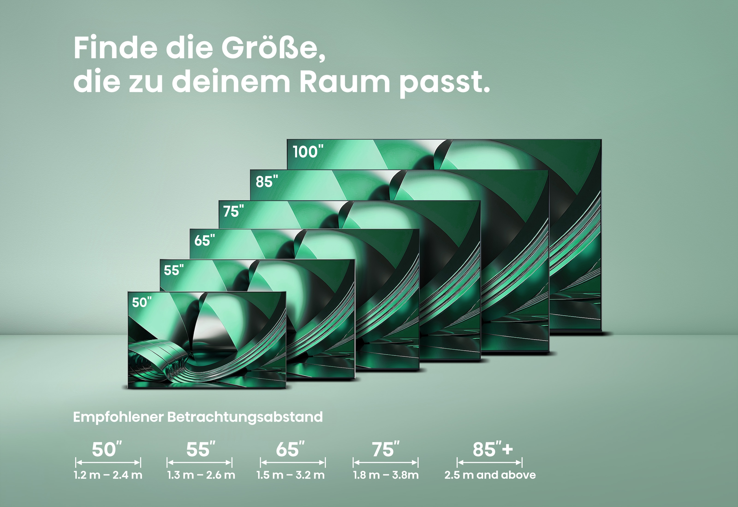 Hisense QLED-Fernseher »50U7DSE« 126 cm/50 ″ Smart-TV