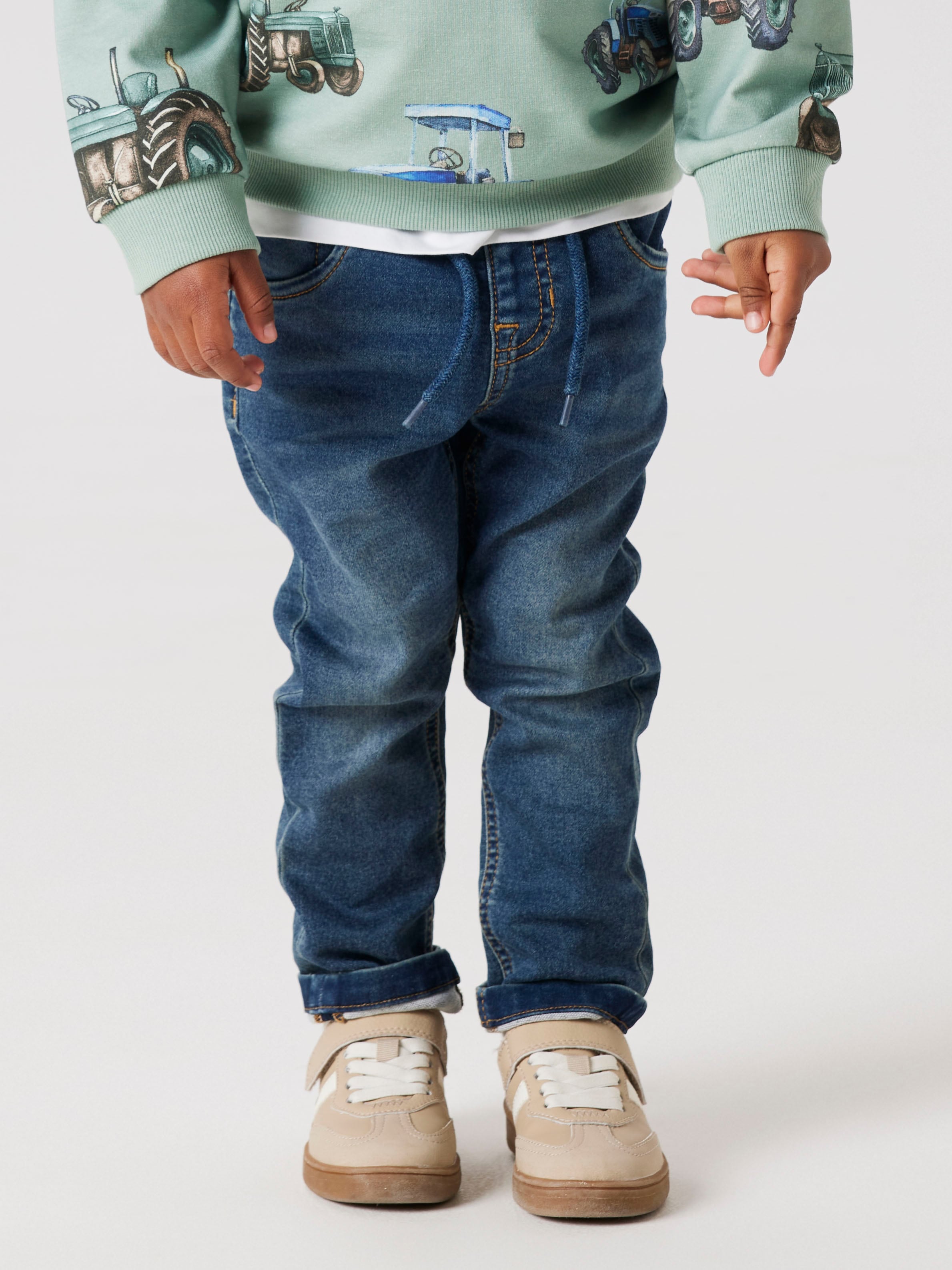 Name It Schlupfjeans »NMMRYAN SLIM SWE JEANS 2472-TH NOOS«, im Jogging Style