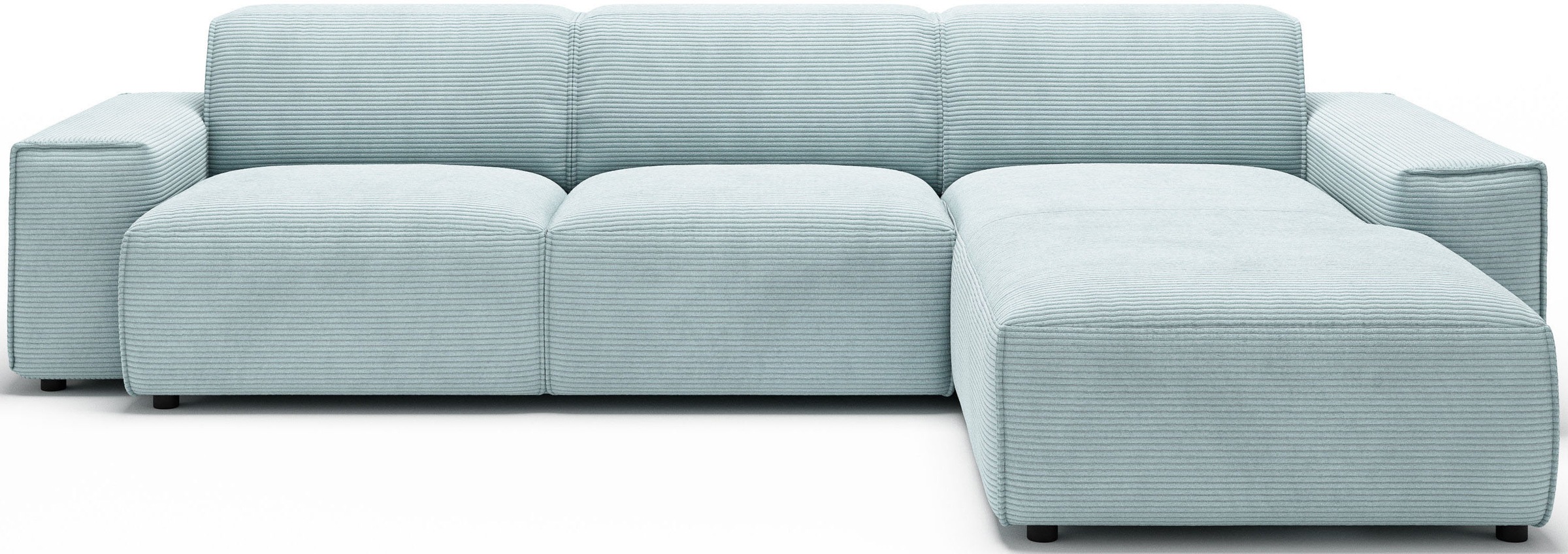 andas Ecksofa »Glimminge auch in Breitcord, Feincord, Bouclé + Easy care-Bezug«, L-Form, Breite 294, Zierkissen
