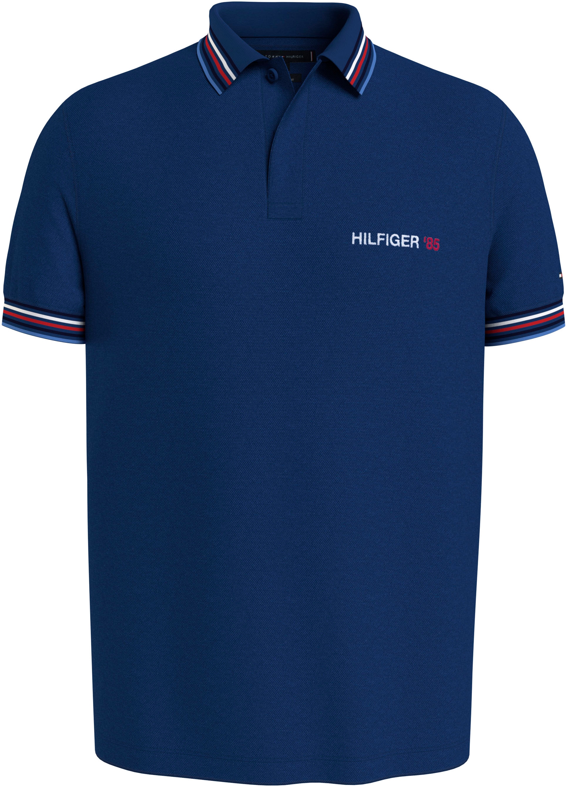 Tommy Hilfiger Poloshirt »CONTRAST GLOBAL STRIPE REG POLO«, mit kontrastfarbenen Details