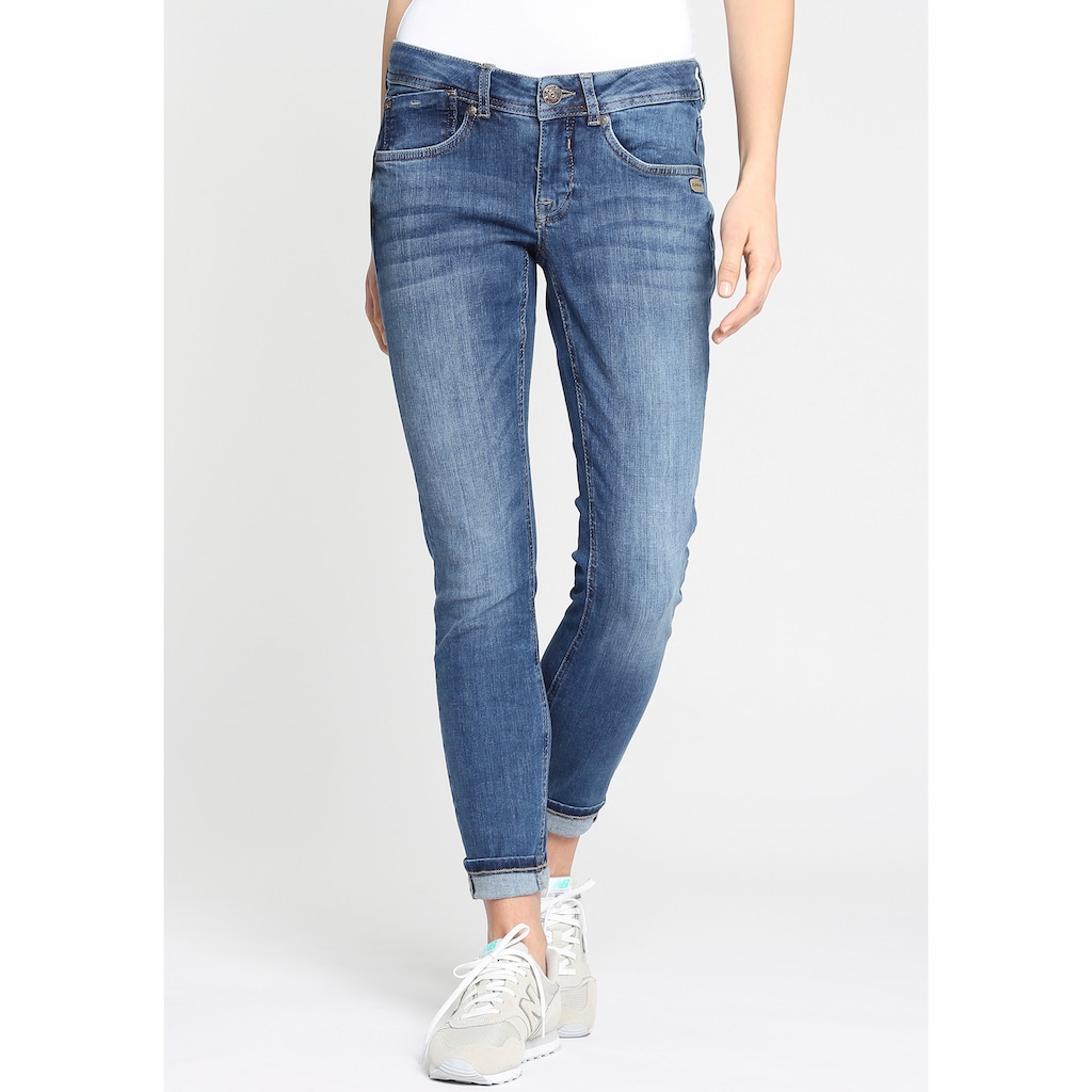 GANG Skinny-fit-Jeans »Faye«, im Used-Look