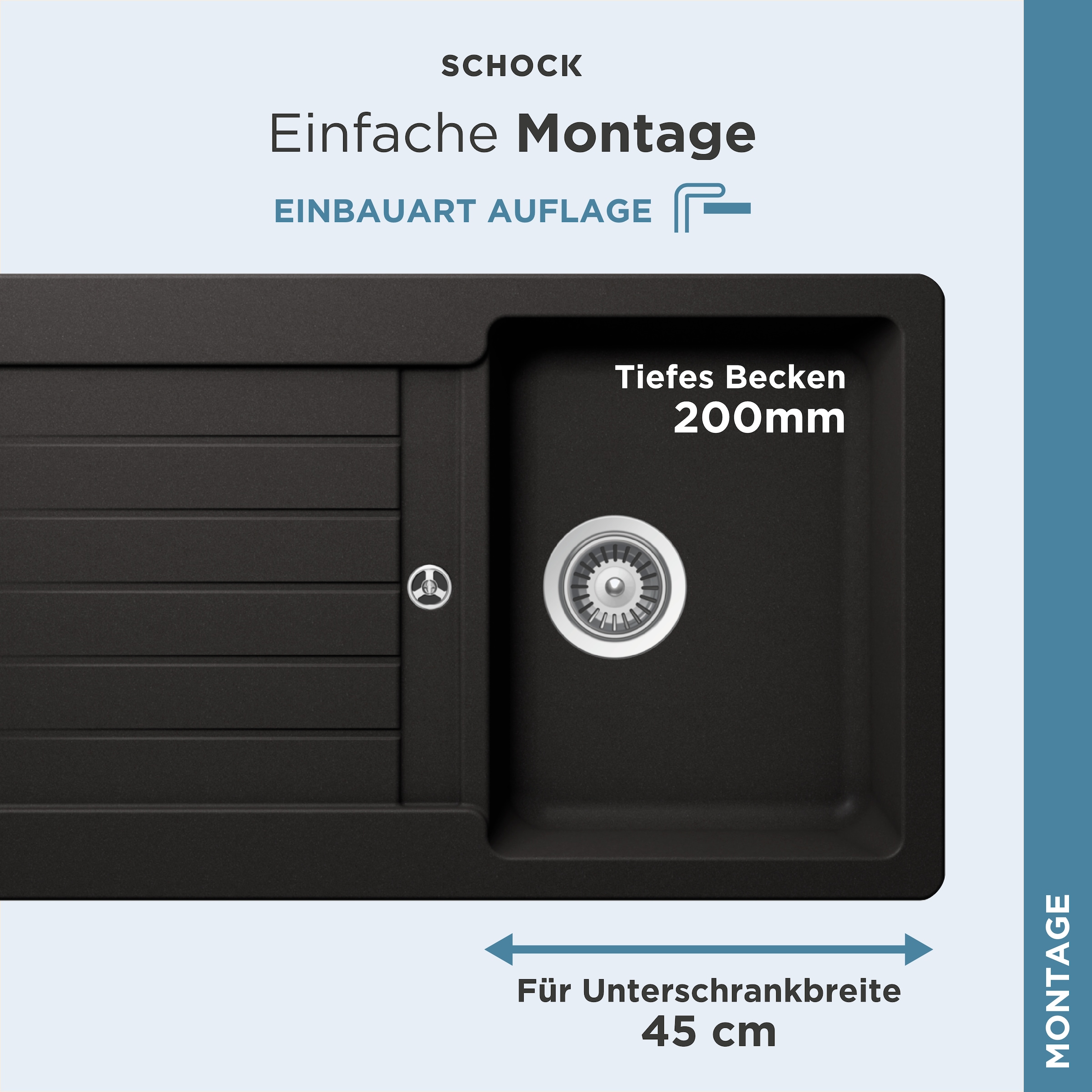 Schock Granitspüle »Typos D-100«