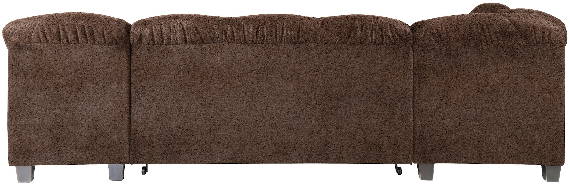 Home affaire Wohnlandschaft »Camelita, viel Platz, bequem und zeitlos, Breite 289cm, U-Form«, wahlweise mit Bettfunktion