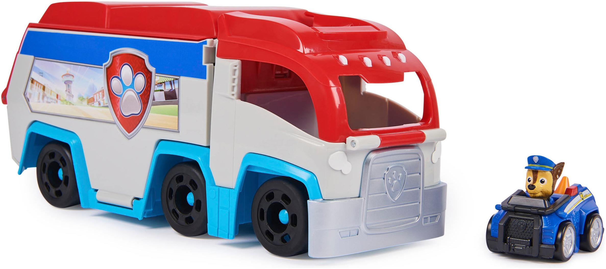 Spin Master Spielzeug-Transporter »Paw Patrol - Pup Squad Patroller«, mit Chase-Fahrzeug